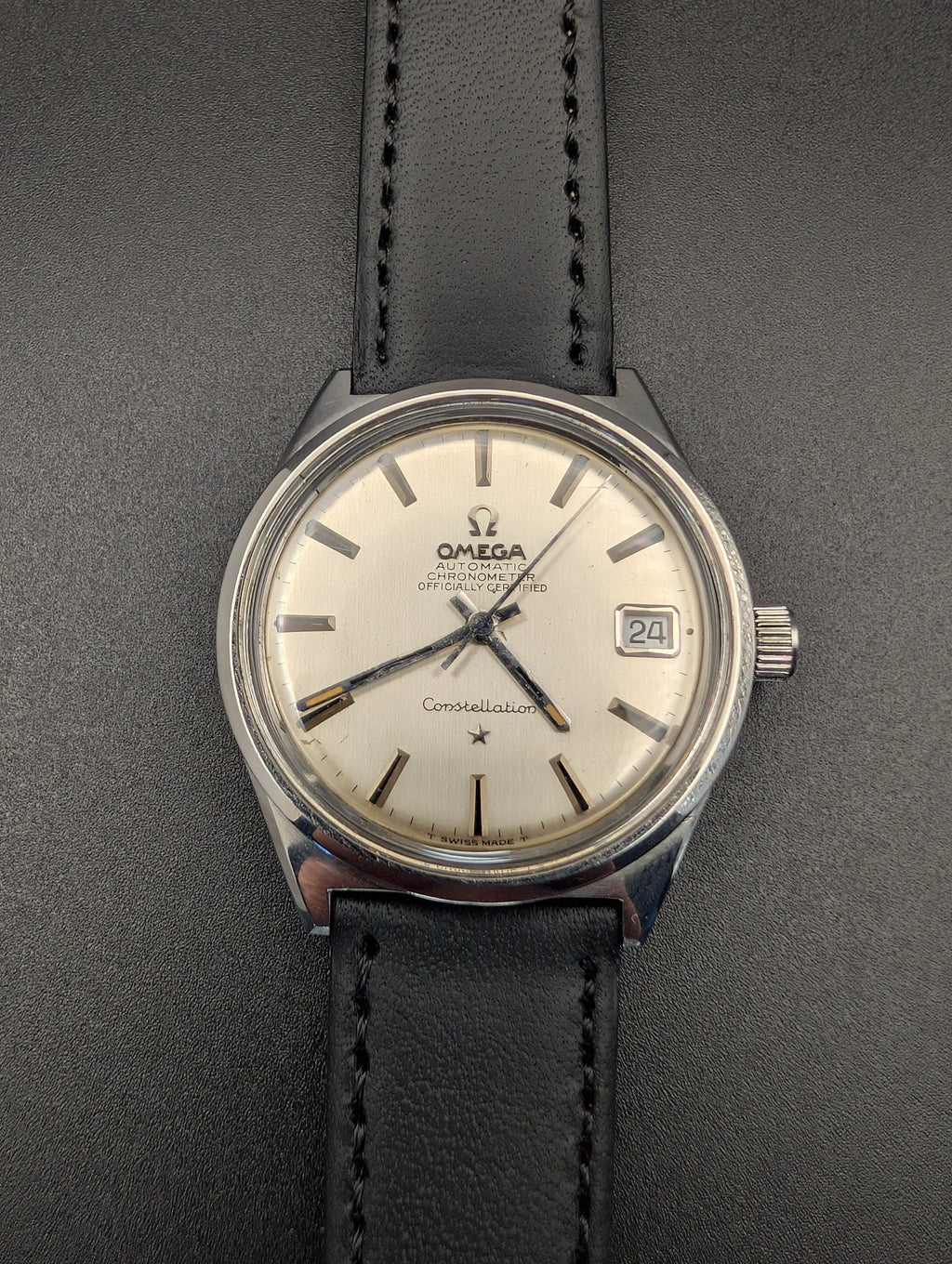 Omega Constellation (1960s) Vintage Watch Ref. 168.015 in Stainless Steel