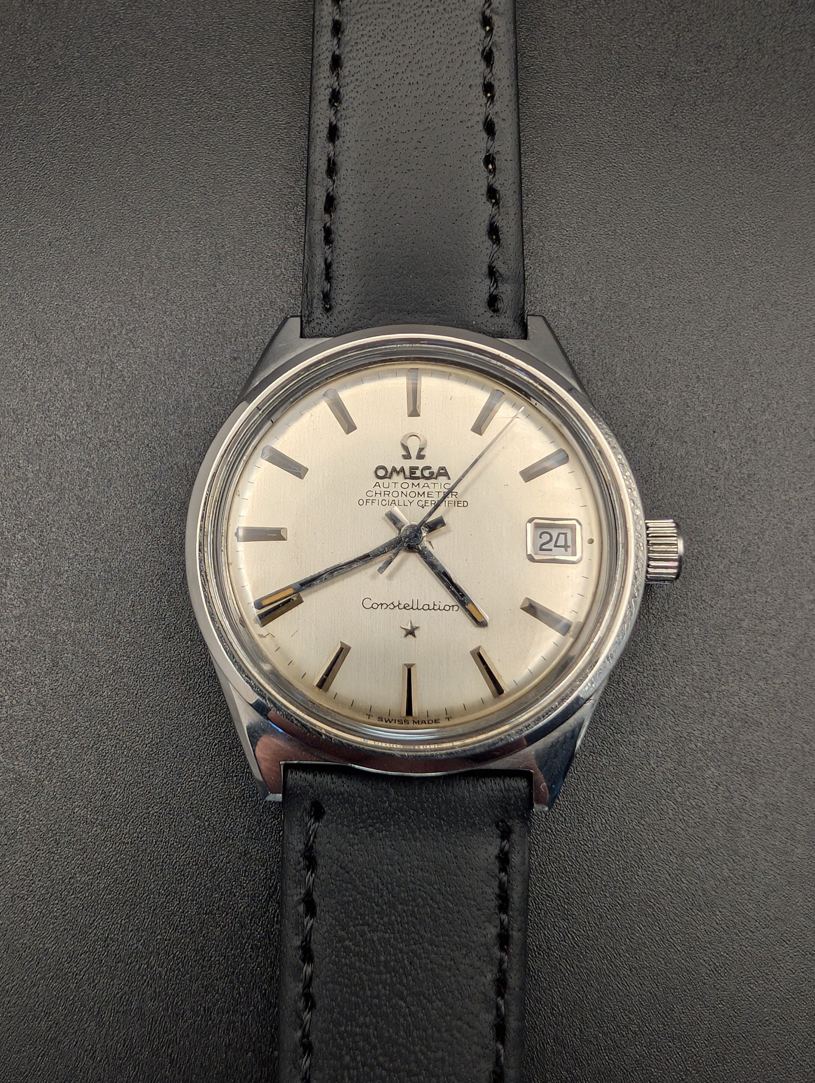 Omega Constellation (1960s) Vintage Watch Ref. 168.015 in Stainless Steel