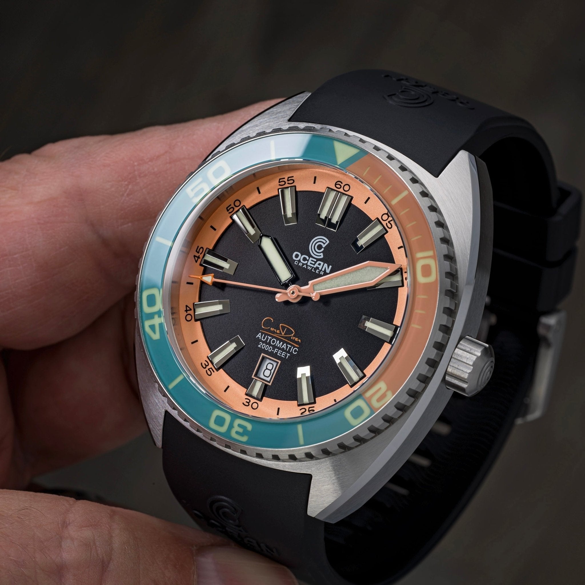 Core Diver - Aqua/Salmon
