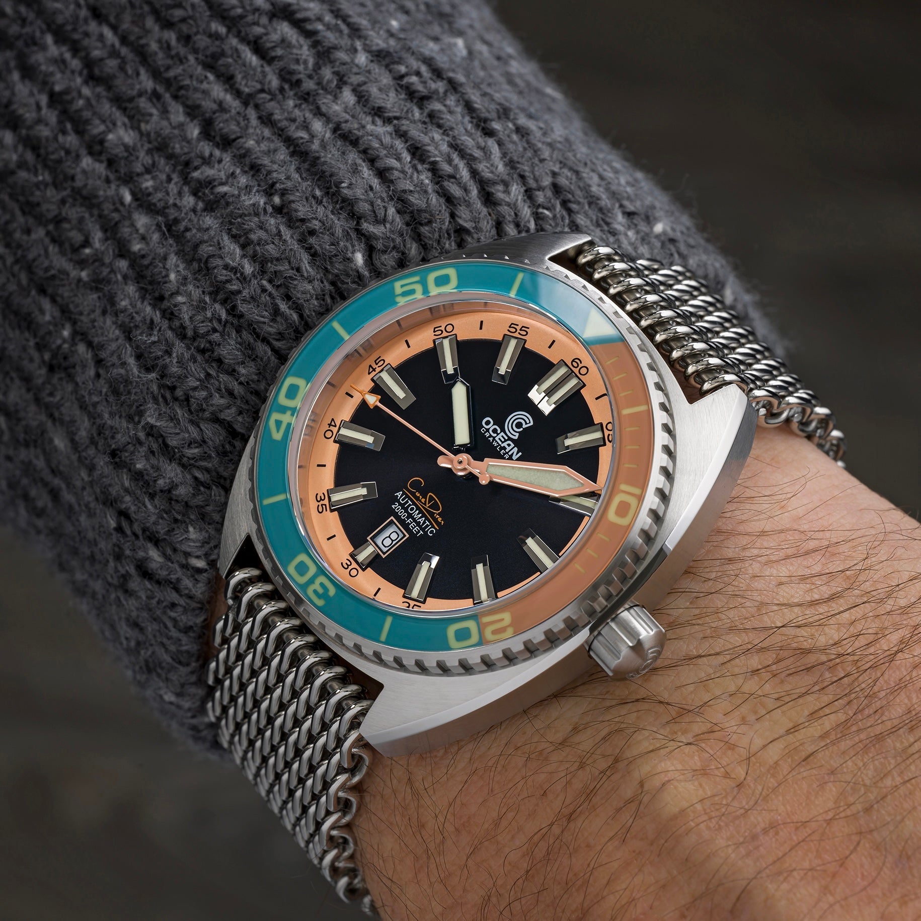 Core Diver - Aqua/Salmon