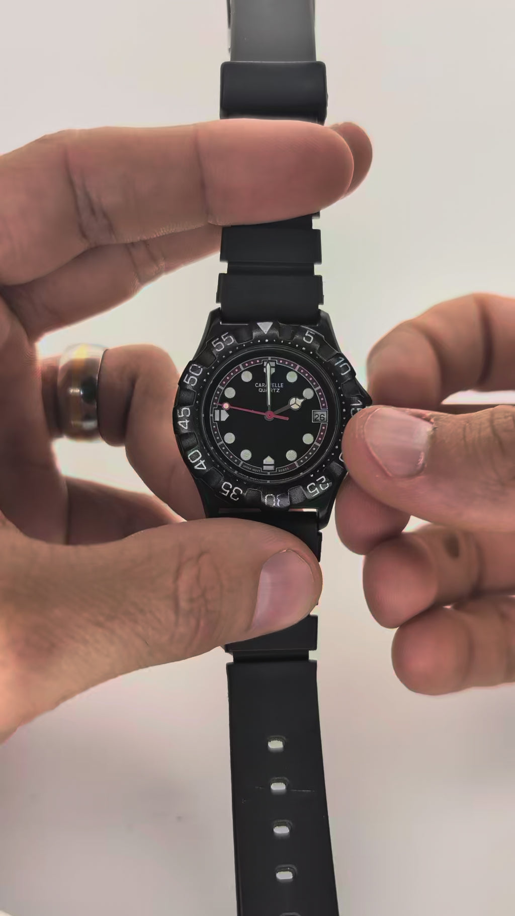 Caravelle Formula 1 Style Quartz Watch