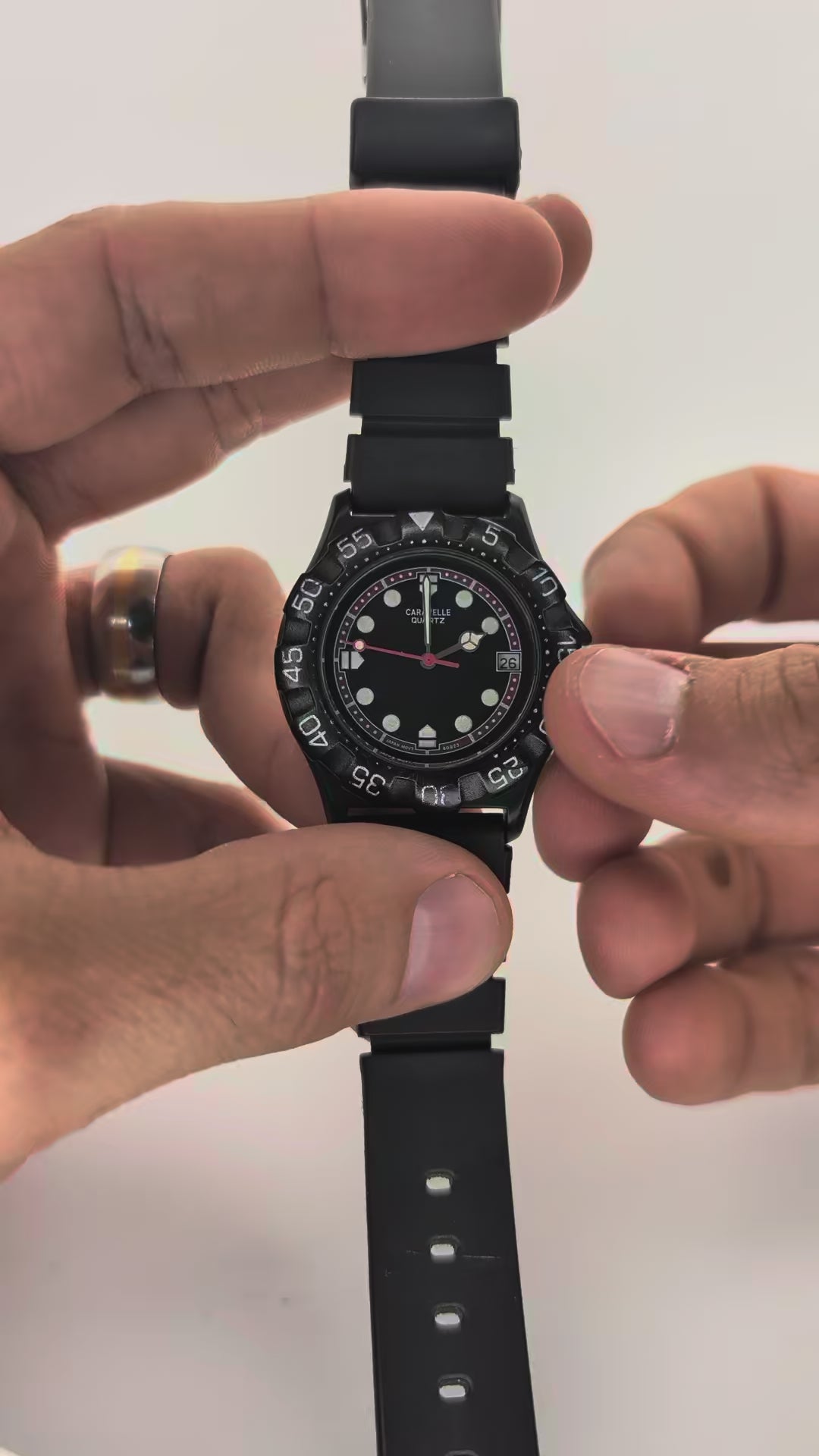 Caravelle Formula 1 Style Quartz Watch