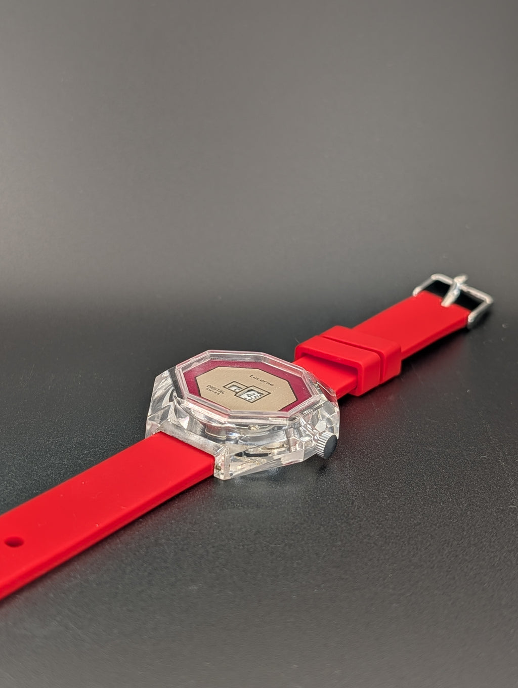 Lucerne Jump Hour Mechanical Vintage Watch