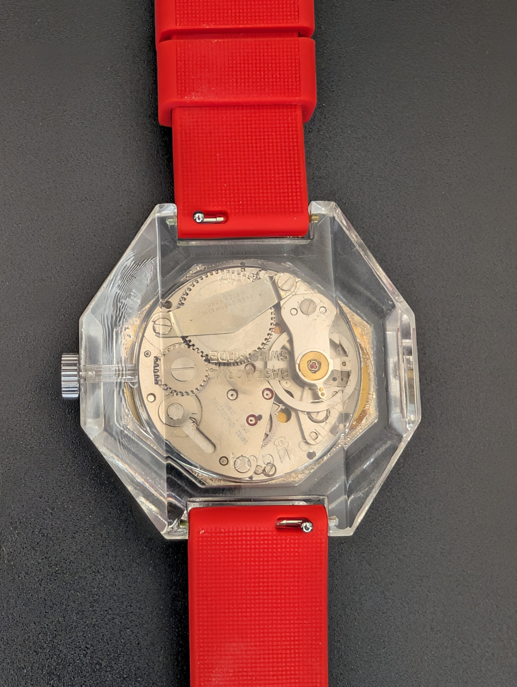 Lucerne Jump Hour Mechanical Vintage Watch