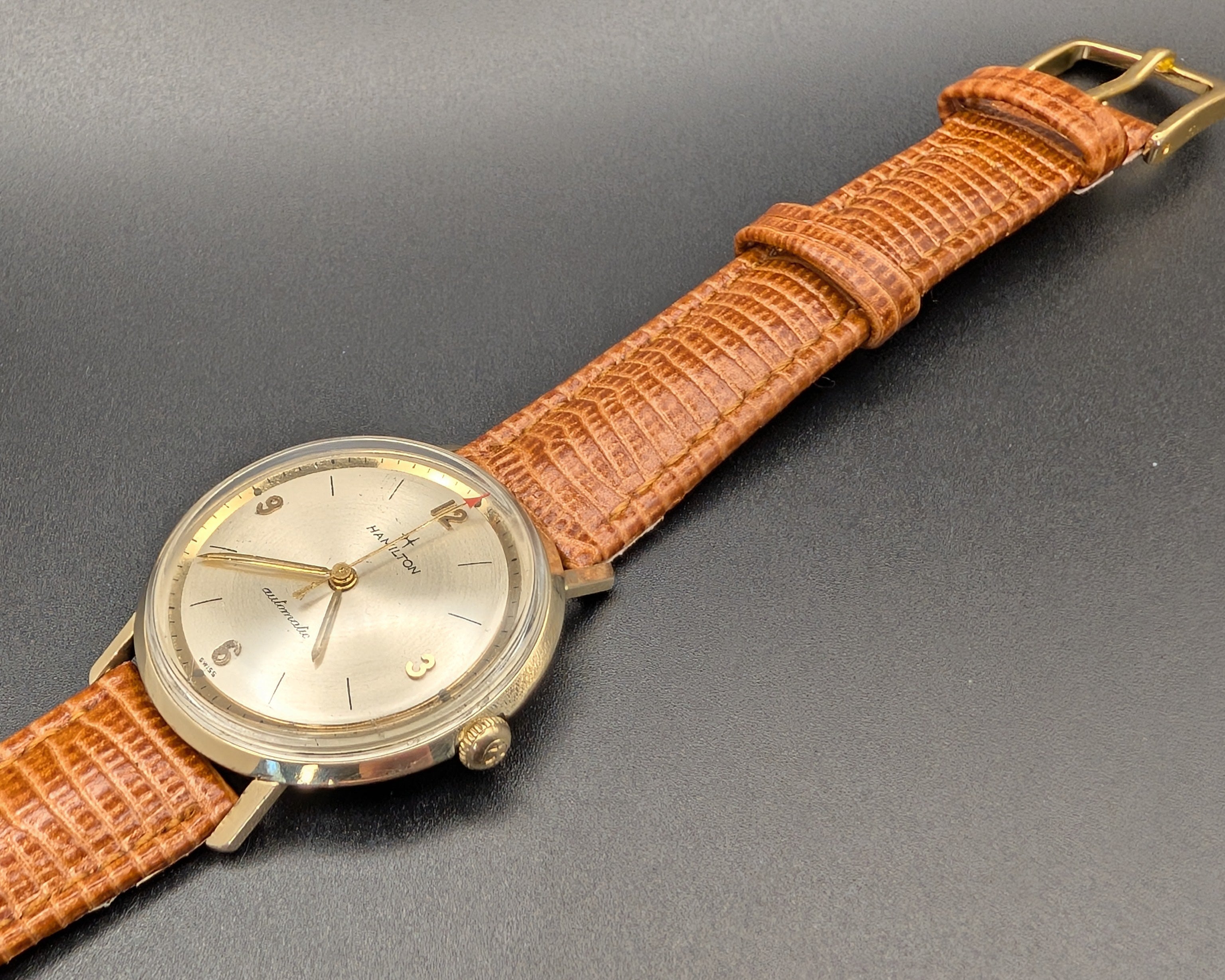 Hamilton Automatic (1960s) Vintage Watch in 10k Yellow Gold Plated