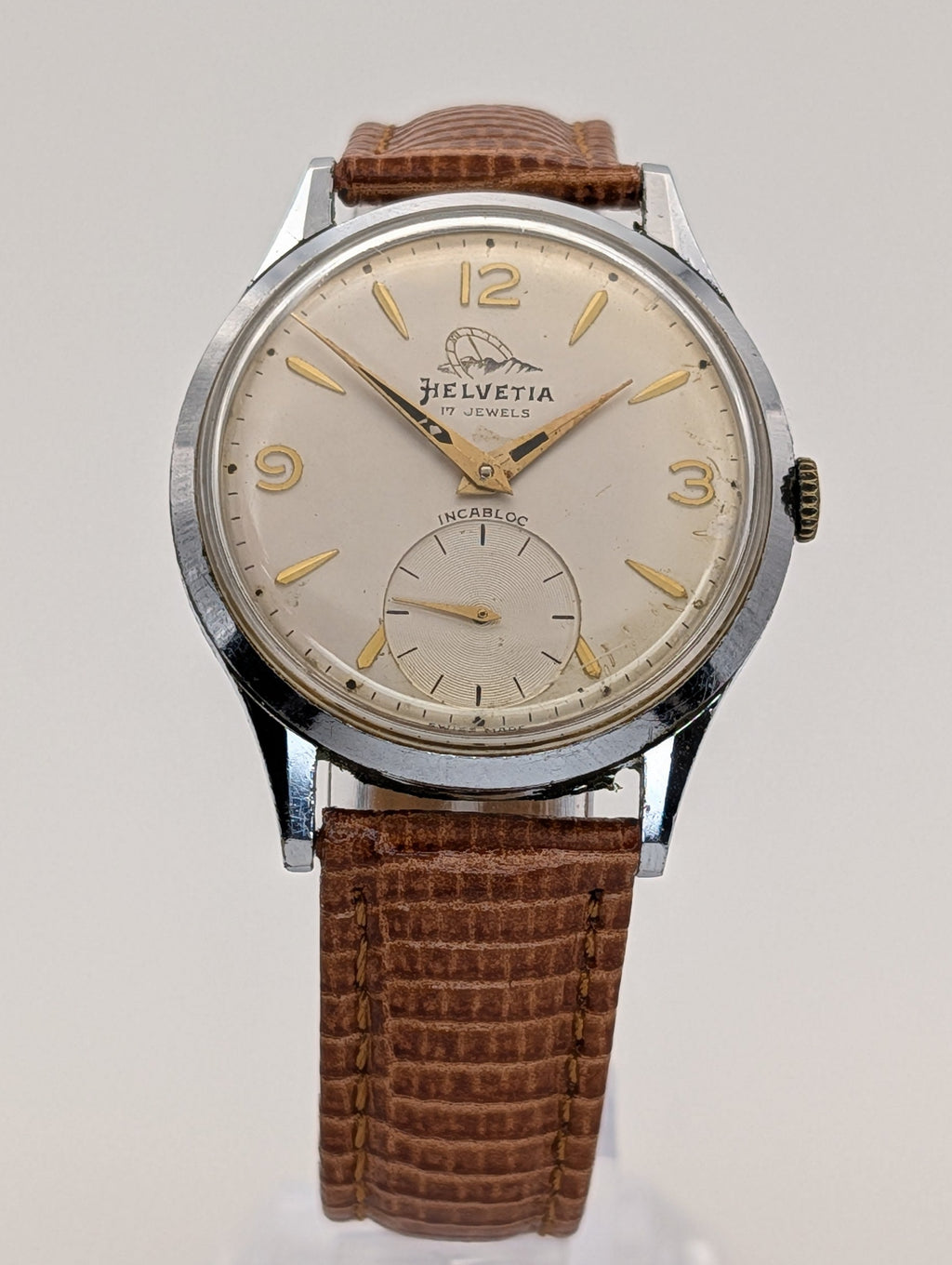 Helvetia Swiss Made Vintage Mechanical Watch