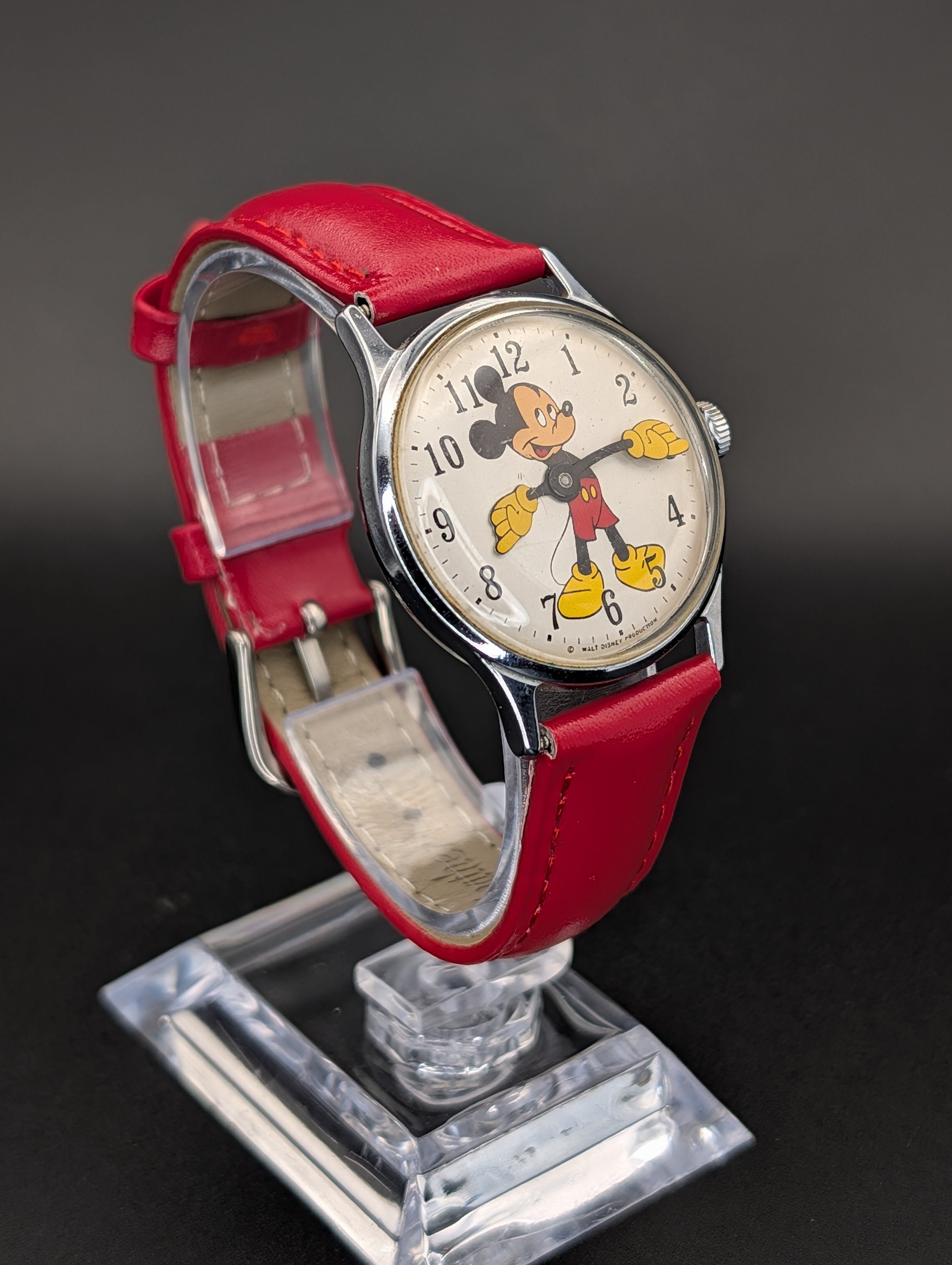 Mickey Mouse Vintage Mechanical Watch