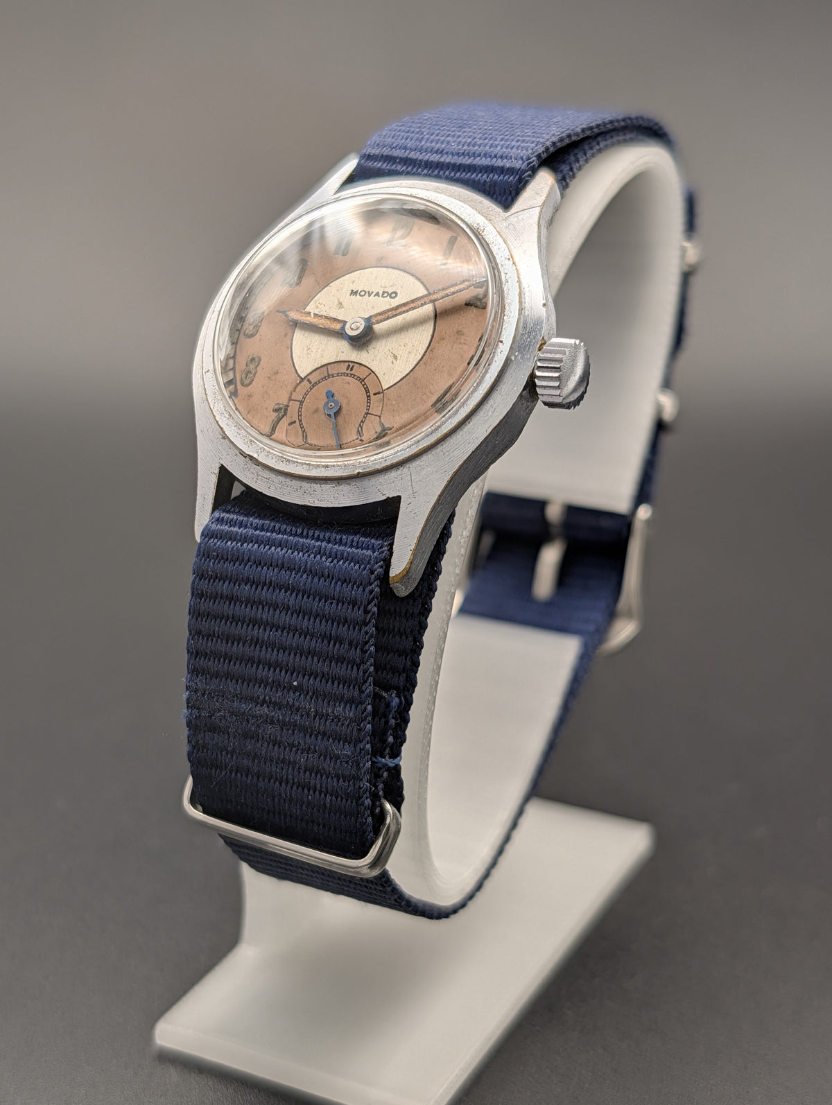 Vintage Movado Small Seconds Mechanical Watch