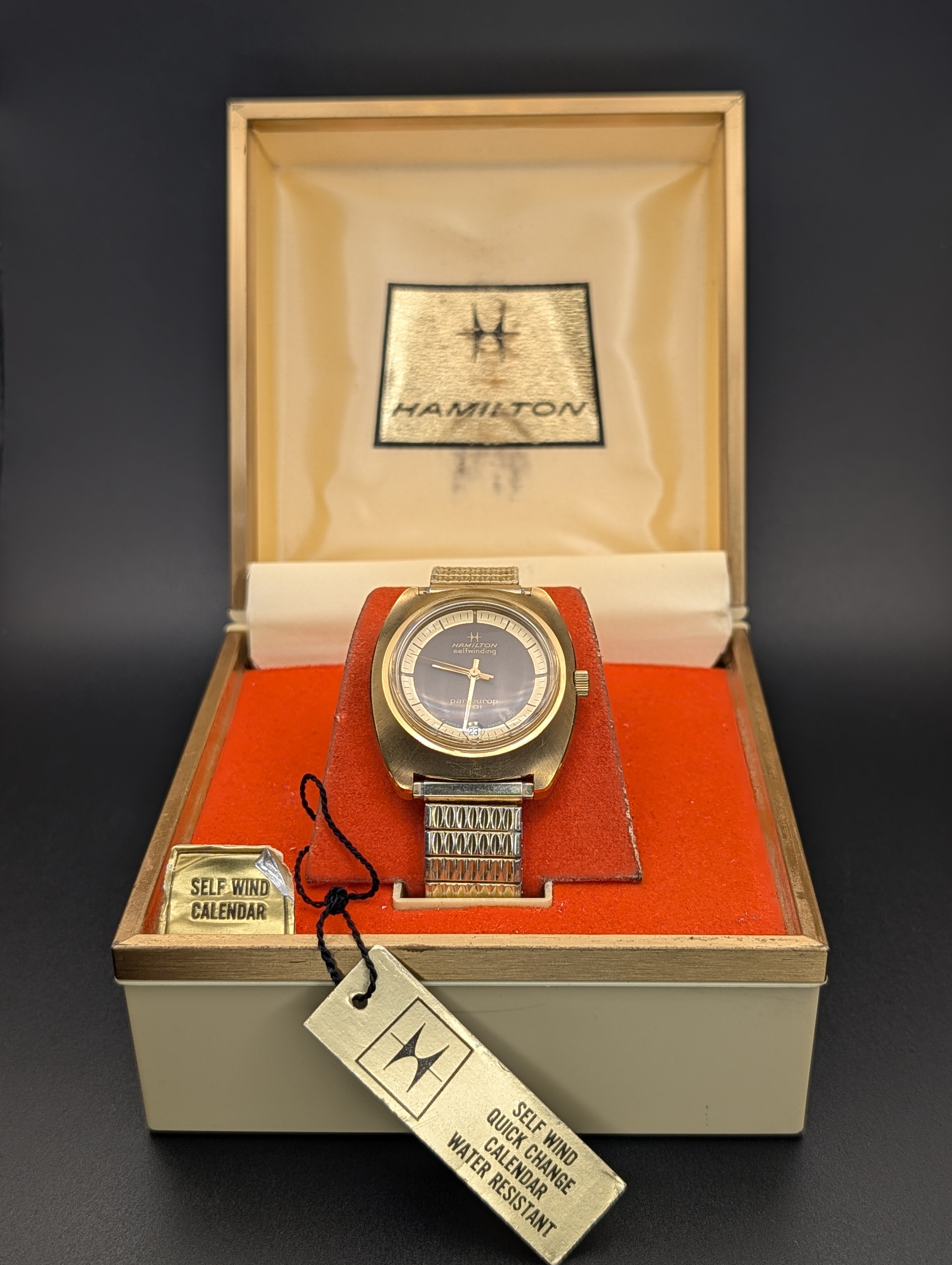 Hamilton Pan-Europ Automatic Vintage Watch (1970s)