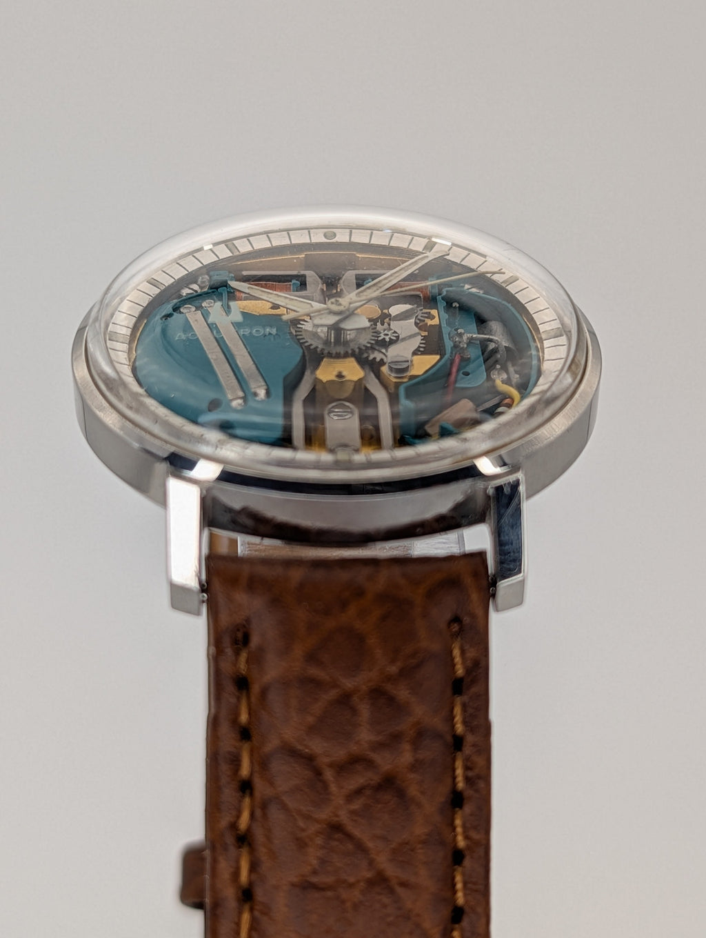Accutron Spaceview (1970) Vintage Watch w/ Tuning Fork Movement