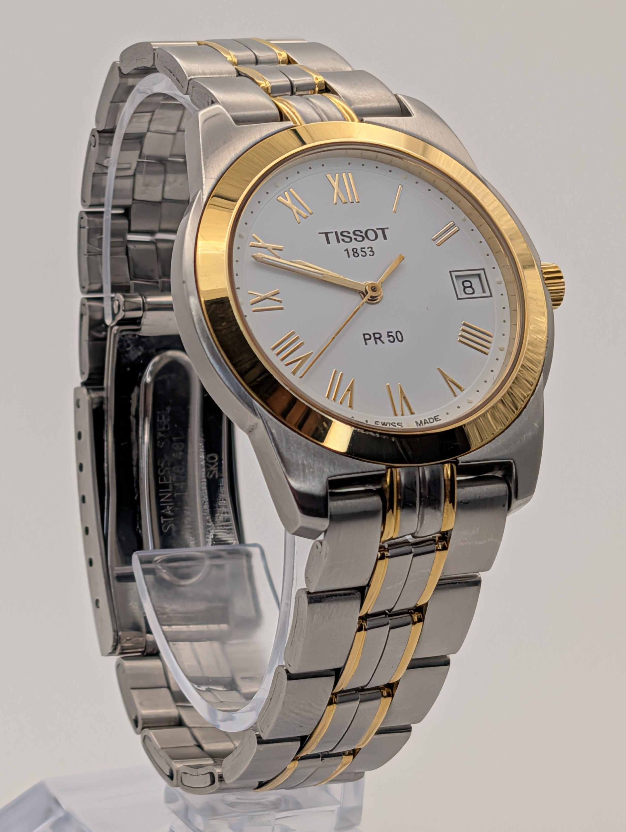 Tissot PR50 Two Tone Stainless Steel Quartz Watch