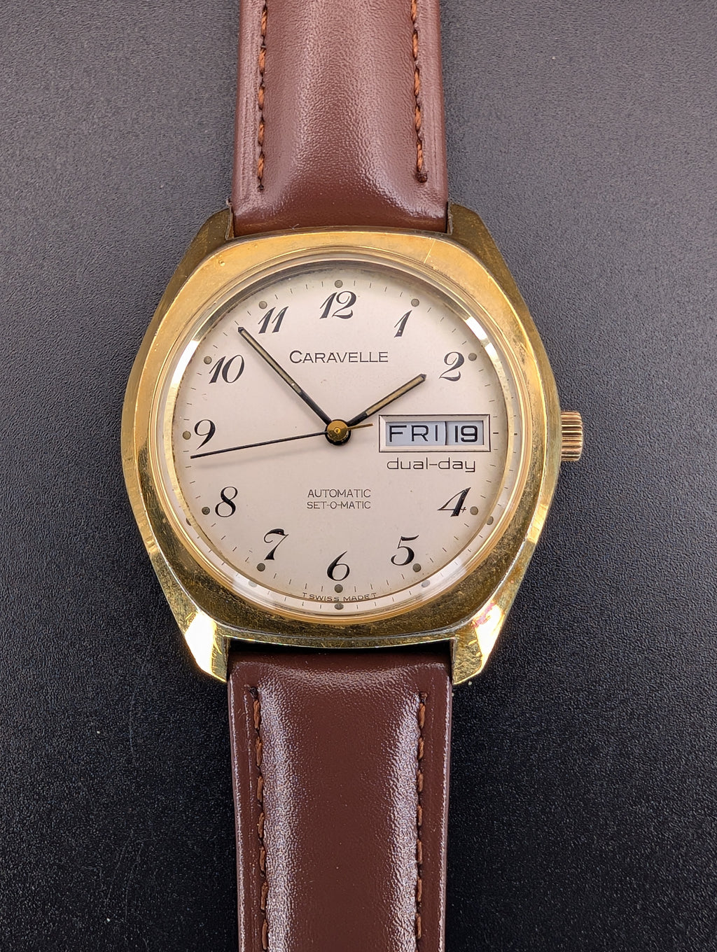 Caravelle Set-o-Matic (1978) Automatic Vintage Watch