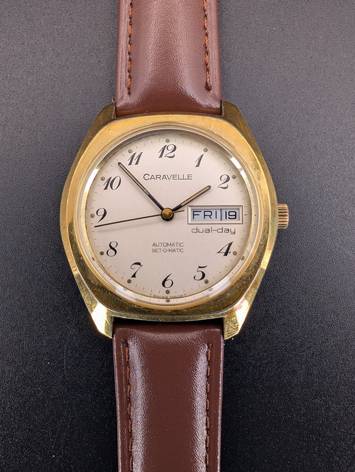 Caravelle Set-o-Matic (1978) Automatic Vintage Watch
