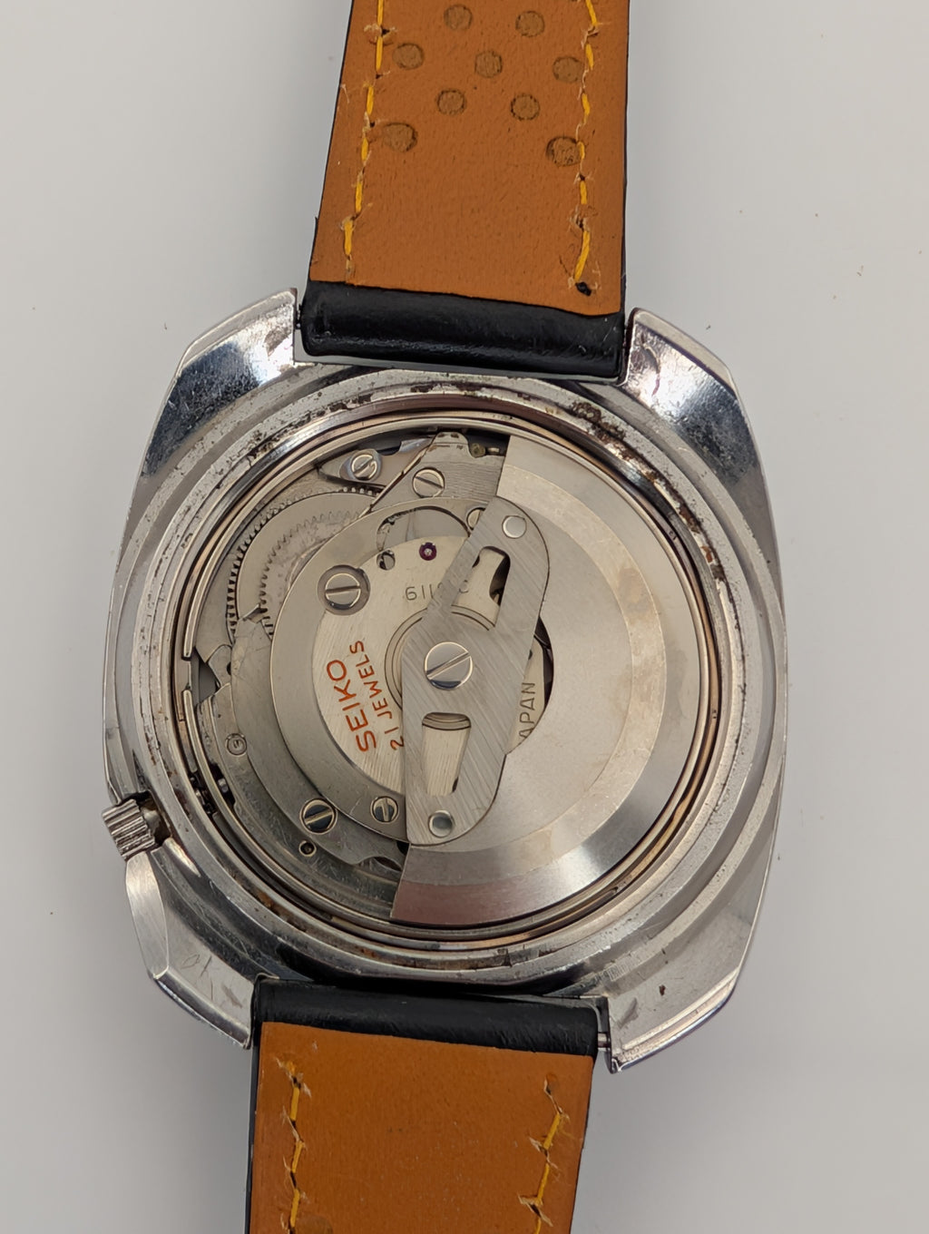 Seiko 5 Automatic 21 Jewels (1970s) Vintage Watch in Stainless Steel