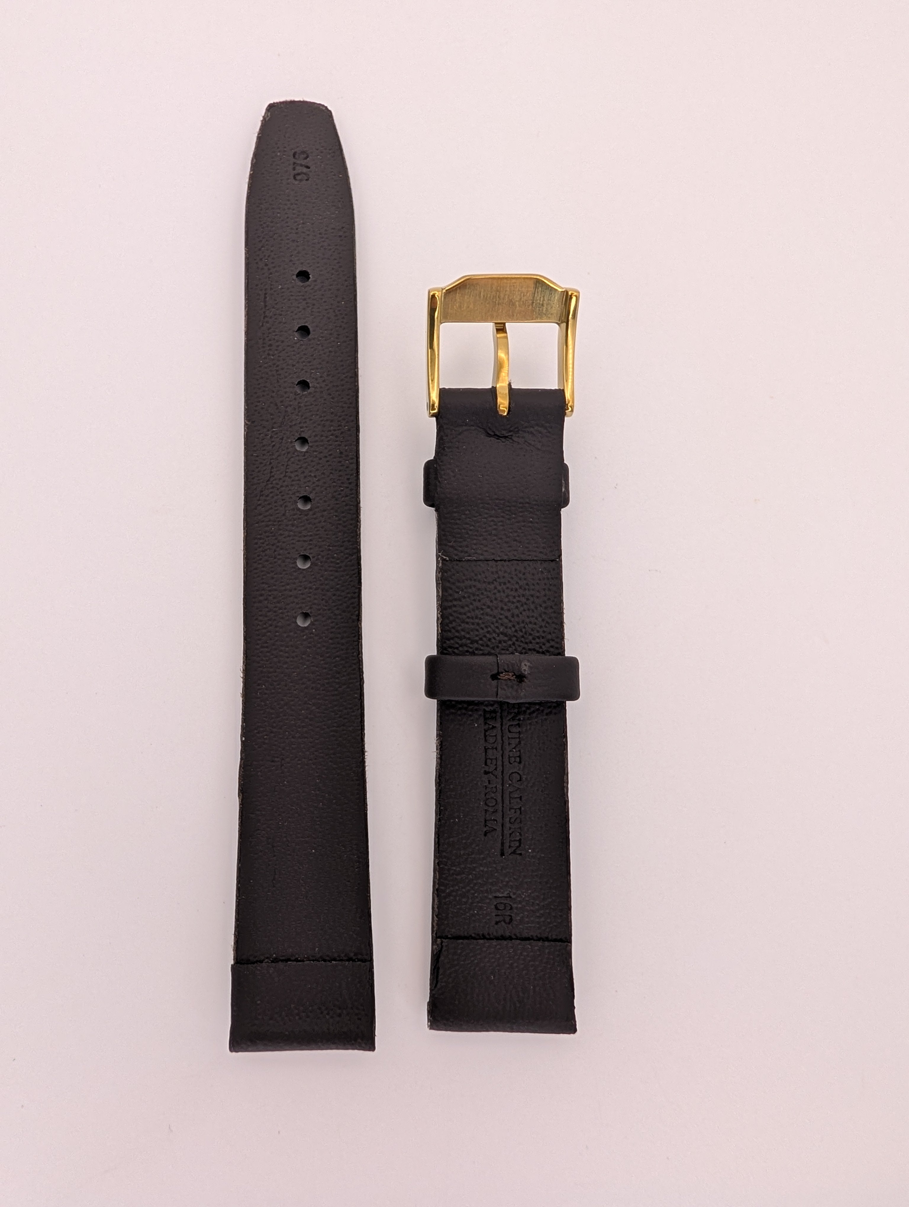 Hadley Roma Genuine Leather Strap (16mm) Calf Skin