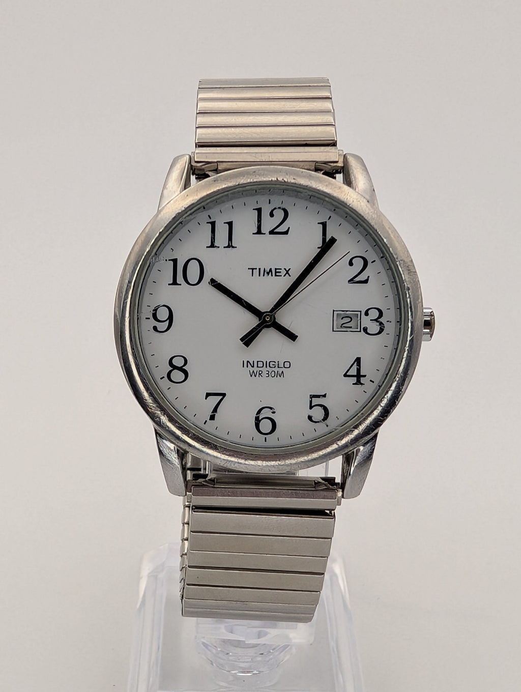 Timex Indiglo Quartz Watch w/ Date Display E7