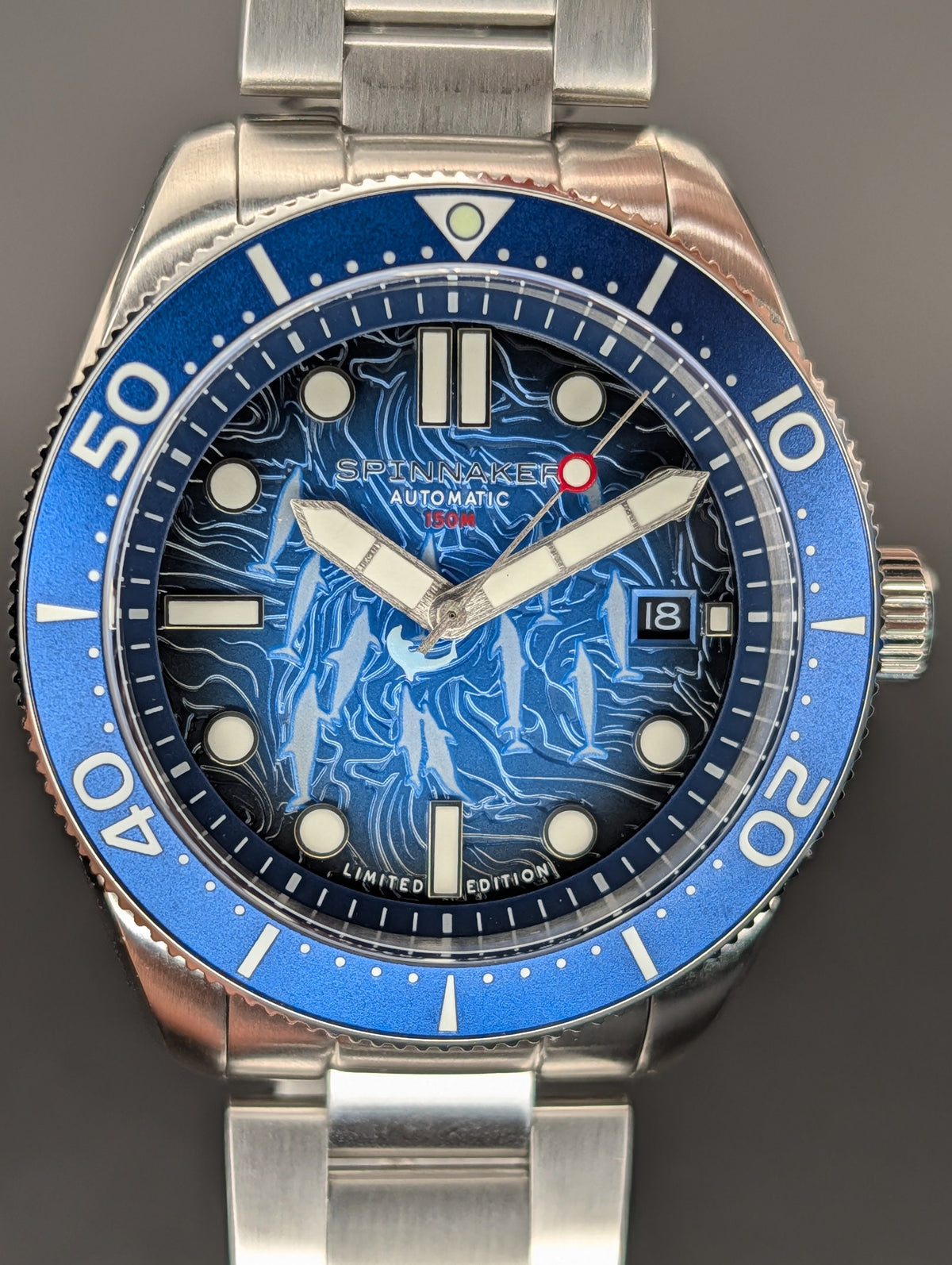 Spinnaker Croft Special Edition Dolphin Project Automatic Watch *New in Box*