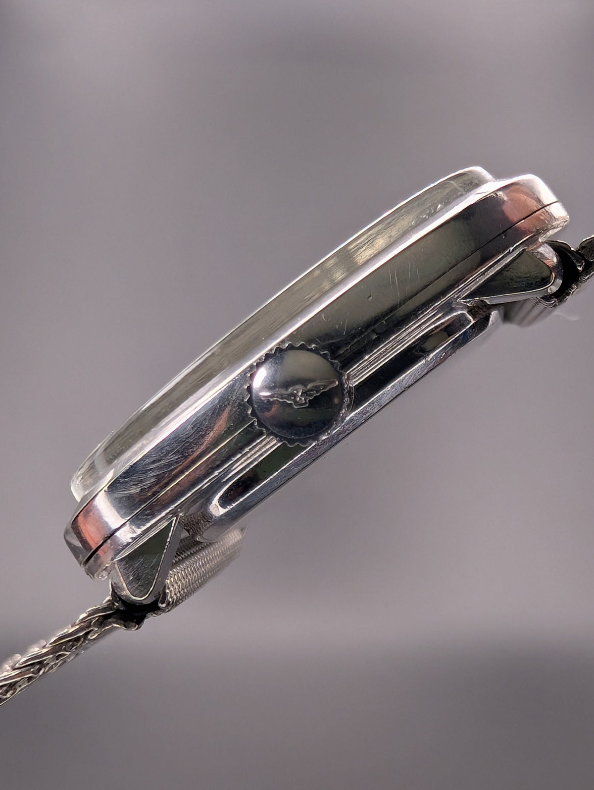 Longines Ellipse (1960s) Mechanical Vintage Watch w/ Diamond Accent Dial in 10k White Gold Filled Case