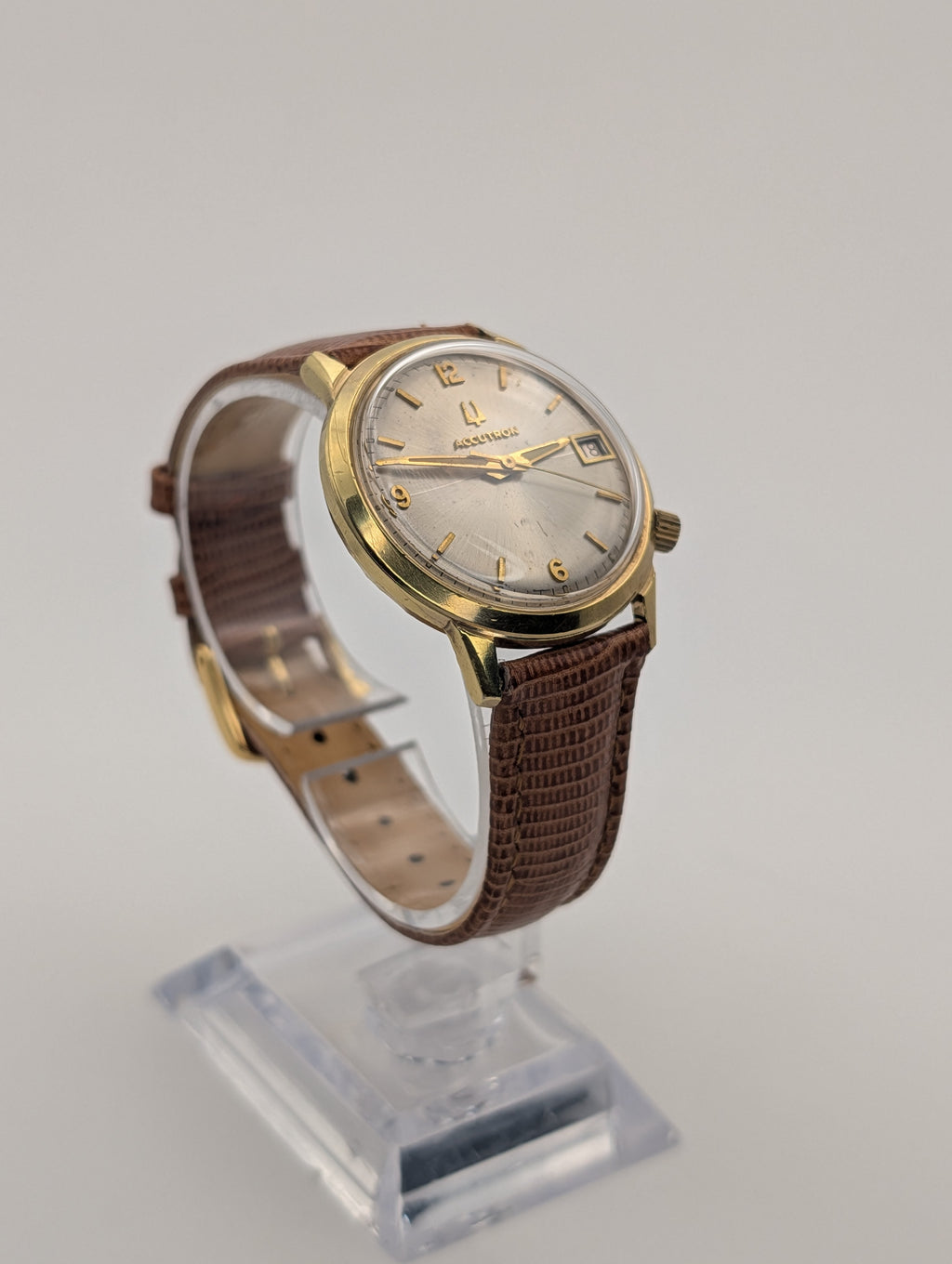 Accutron Tuning Fork (1977) cal. 2192 Gold Plated Bezel