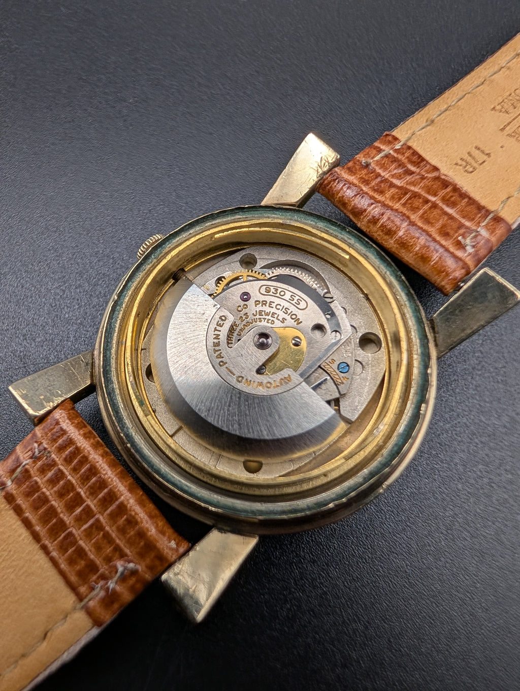 Gruen Continental (1958) Automatic Vintage Watch in 10k Yellow Gold Filled