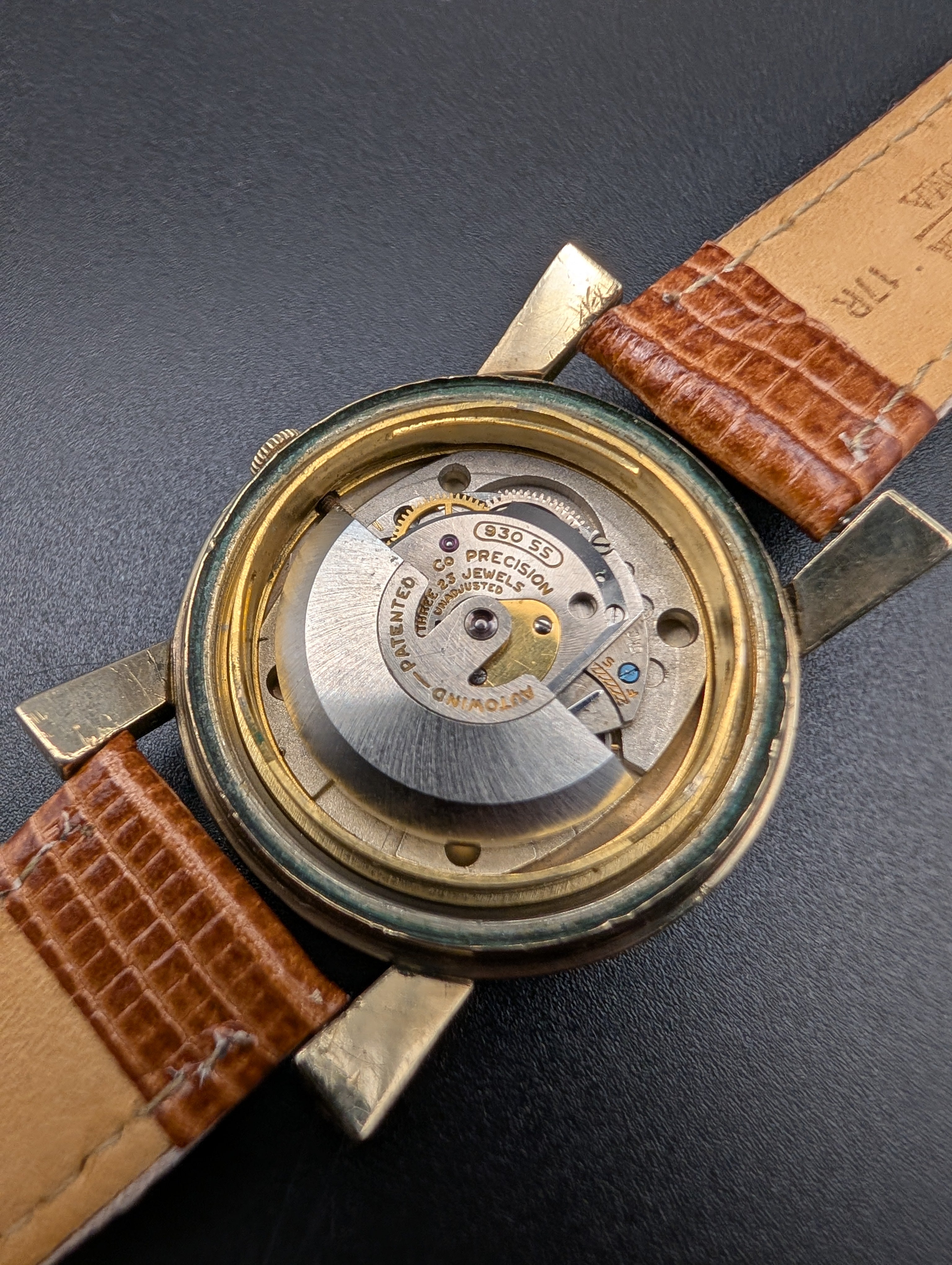 Gruen Continental (1958) Automatic Vintage Watch in 10k Yellow Gold Filled