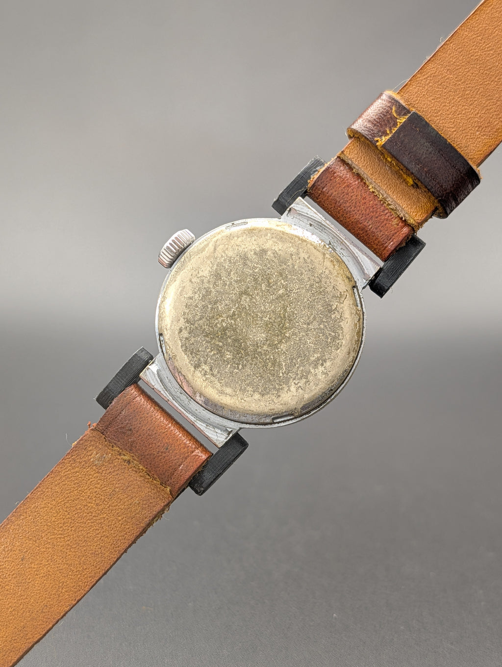 Oris Vintage Mechanical Watch w/ Small Seconds Hand and Hinged Lugs