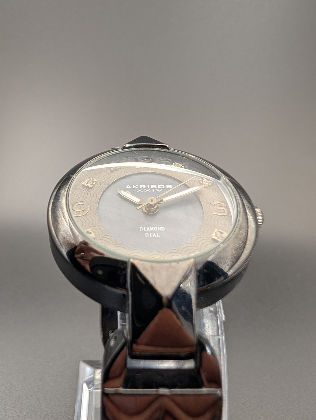 Akribos Diamond and Studs Women's Quartz Watch