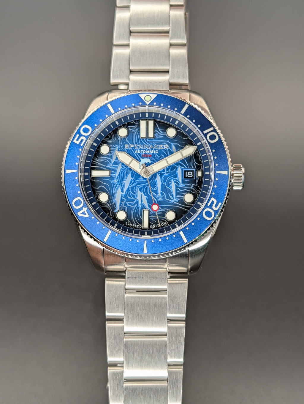 Spinnaker Croft Special Edition Dolphin Project Automatic Watch *New in Box*