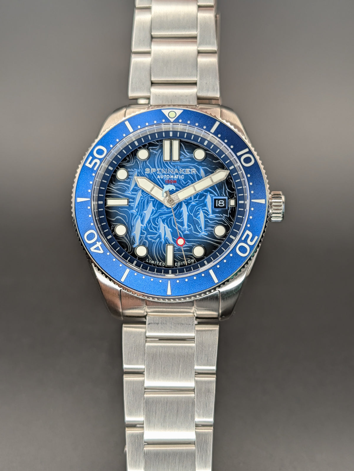Spinnaker Croft Special Edition Dolphin Project Automatic Watch *New in Box*