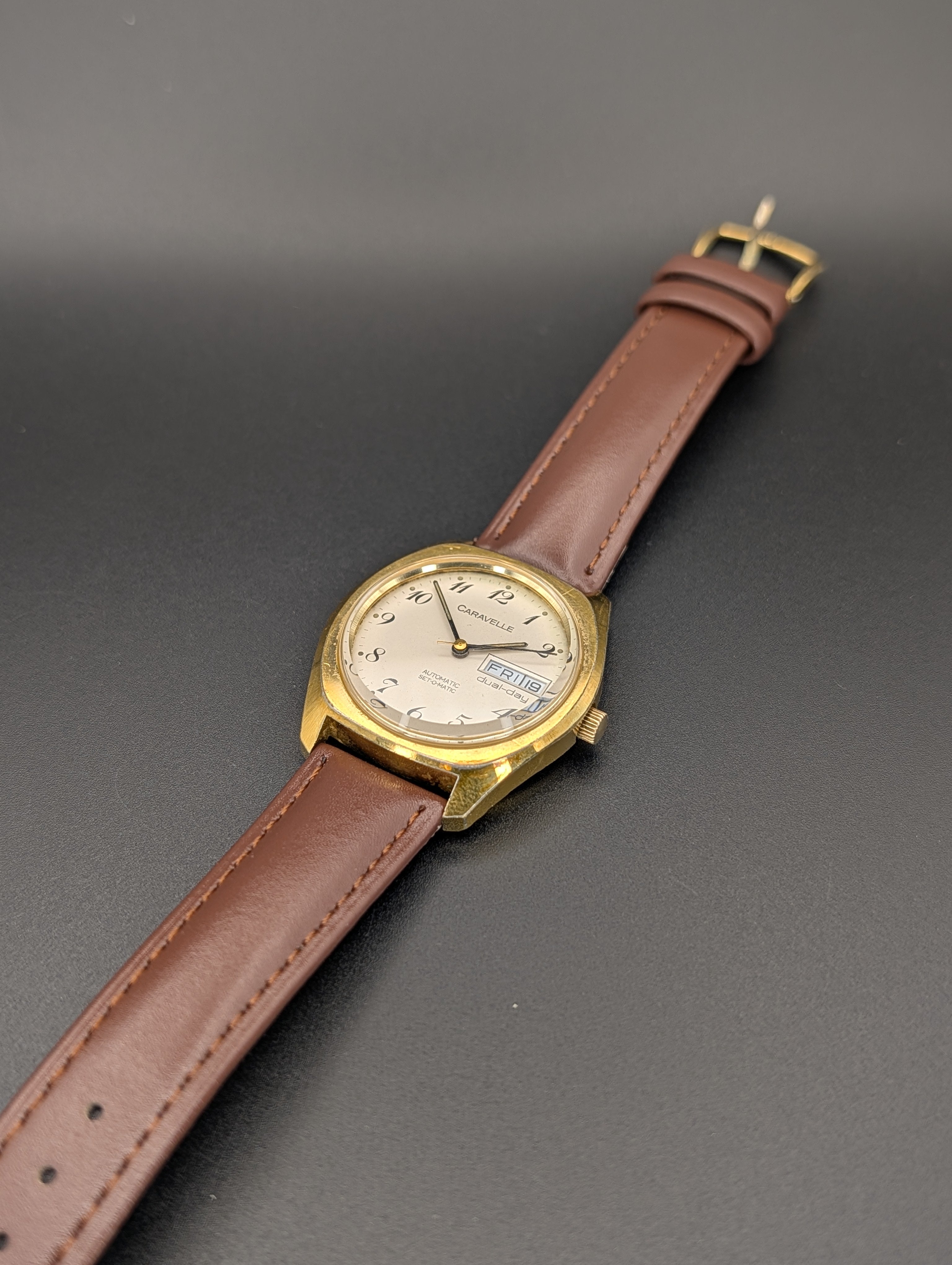 Caravelle Set-o-Matic (1978) Automatic Vintage Watch