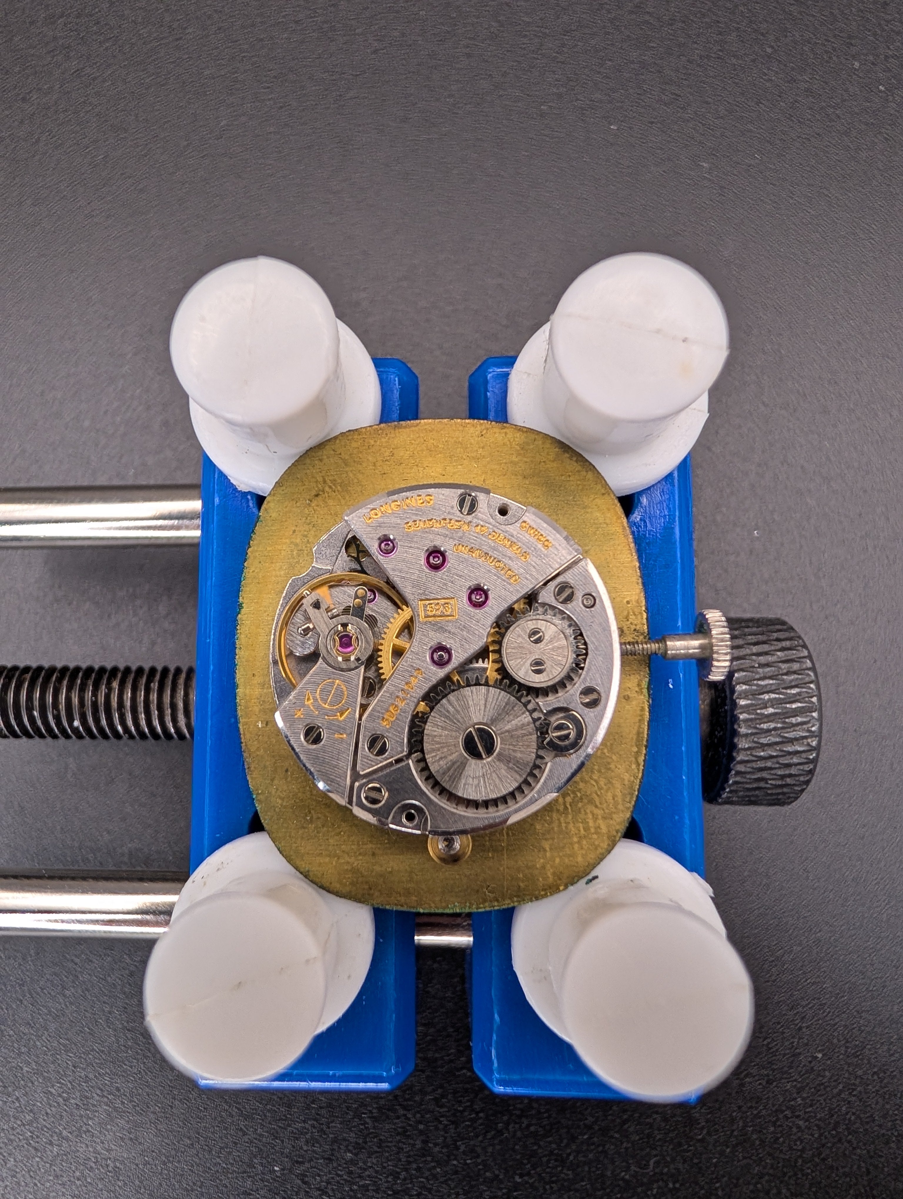 Longines Ellipse (1960s) Mechanical Vintage Watch w/ Diamond Accent Dial in 10k White Gold Filled Case