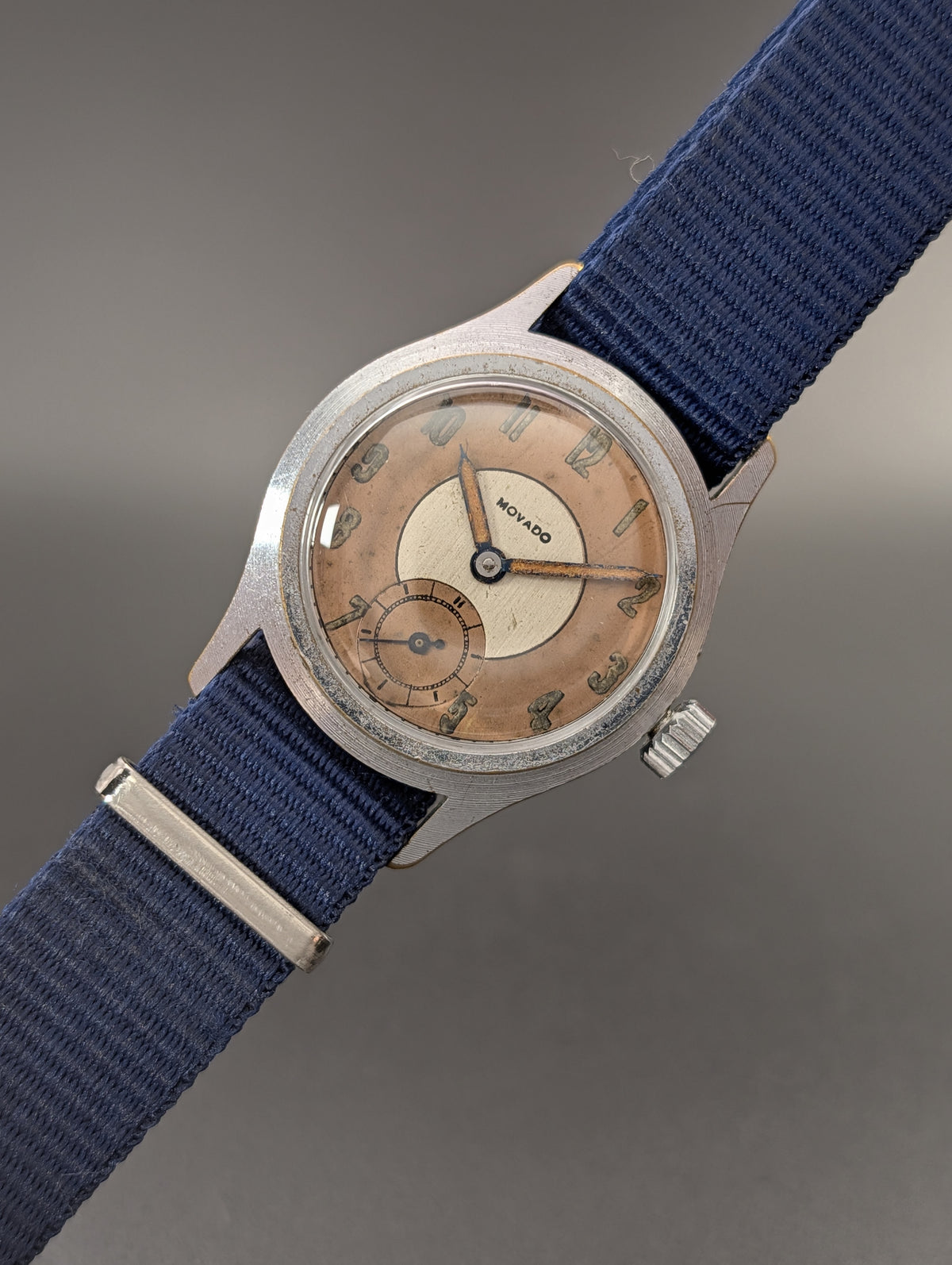 Vintage Movado Small Seconds Mechanical Watch