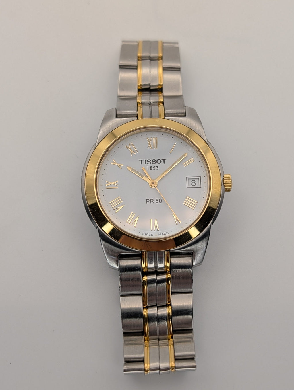 Tissot PR50 Two Tone Stainless Steel Quartz Watch