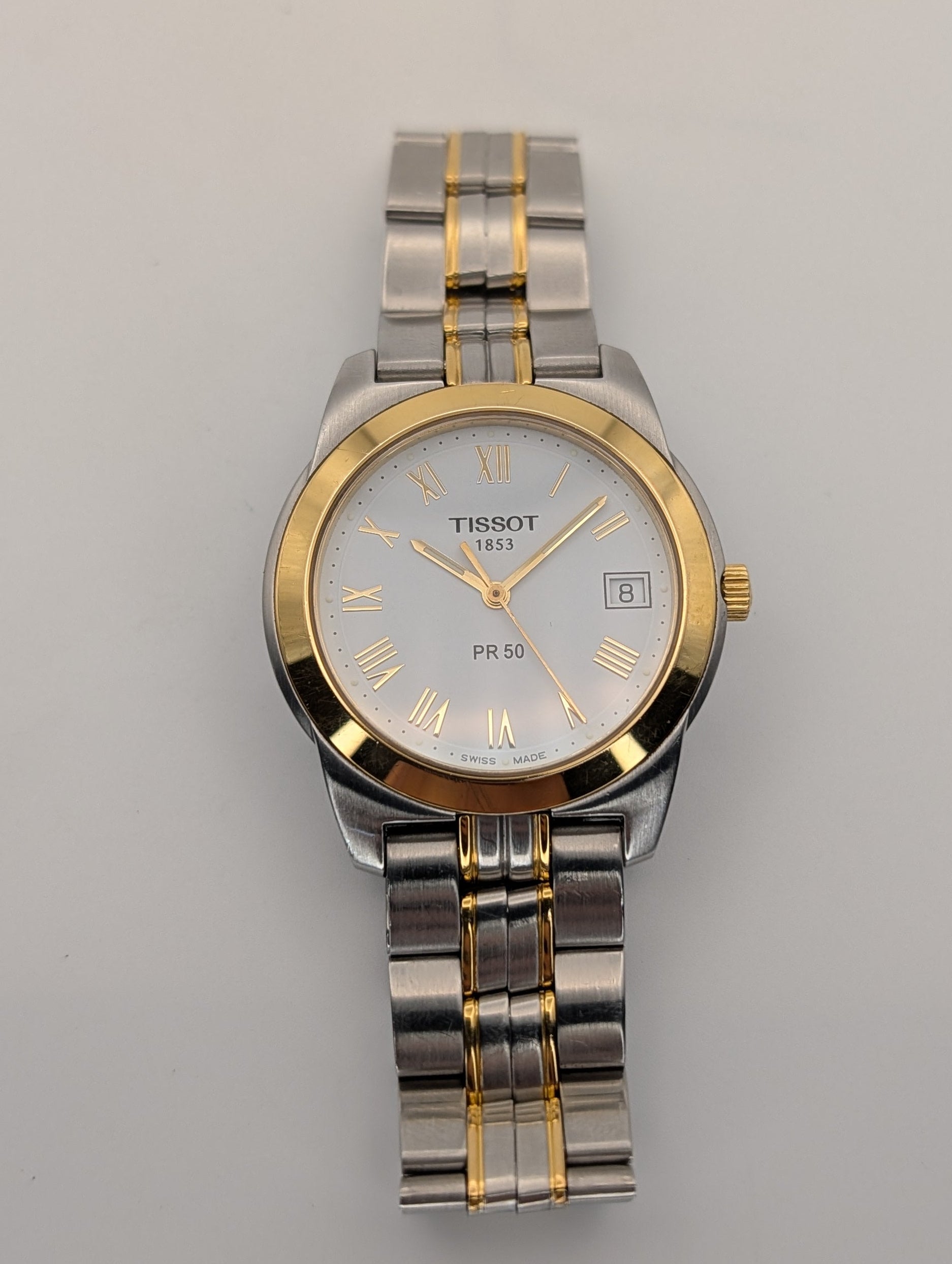 Tissot PR50 Two Tone Stainless Steel Quartz Watch