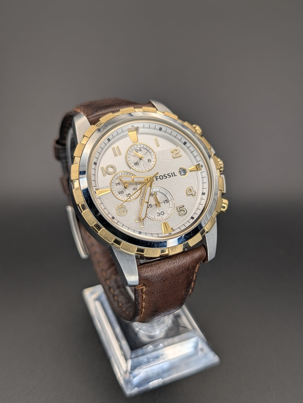 Fossil "Dean" Chronograph Quartz Watch ref. FS4788