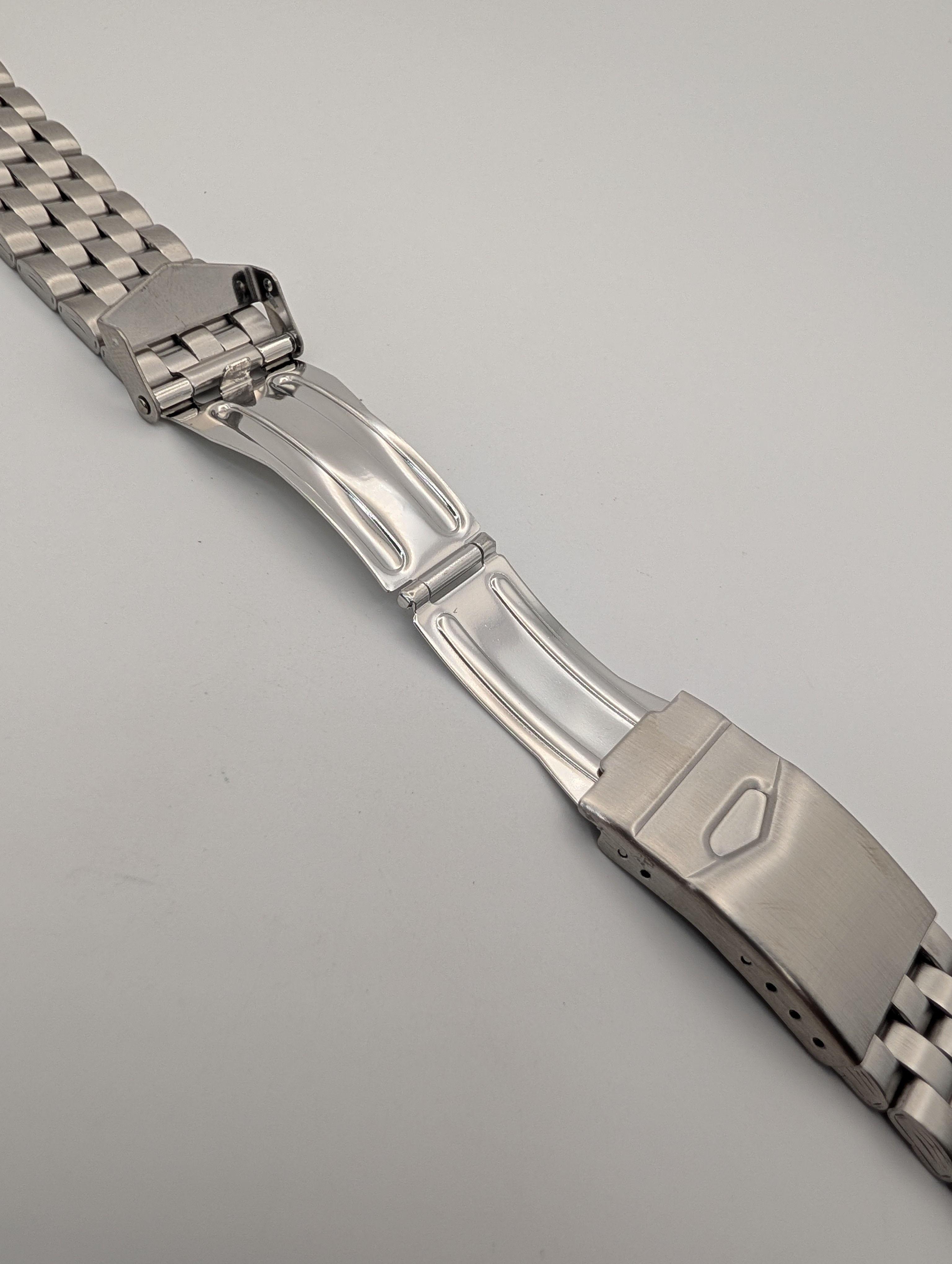 Hadley Roma Stainless Steel Bracelet (18-22mm)