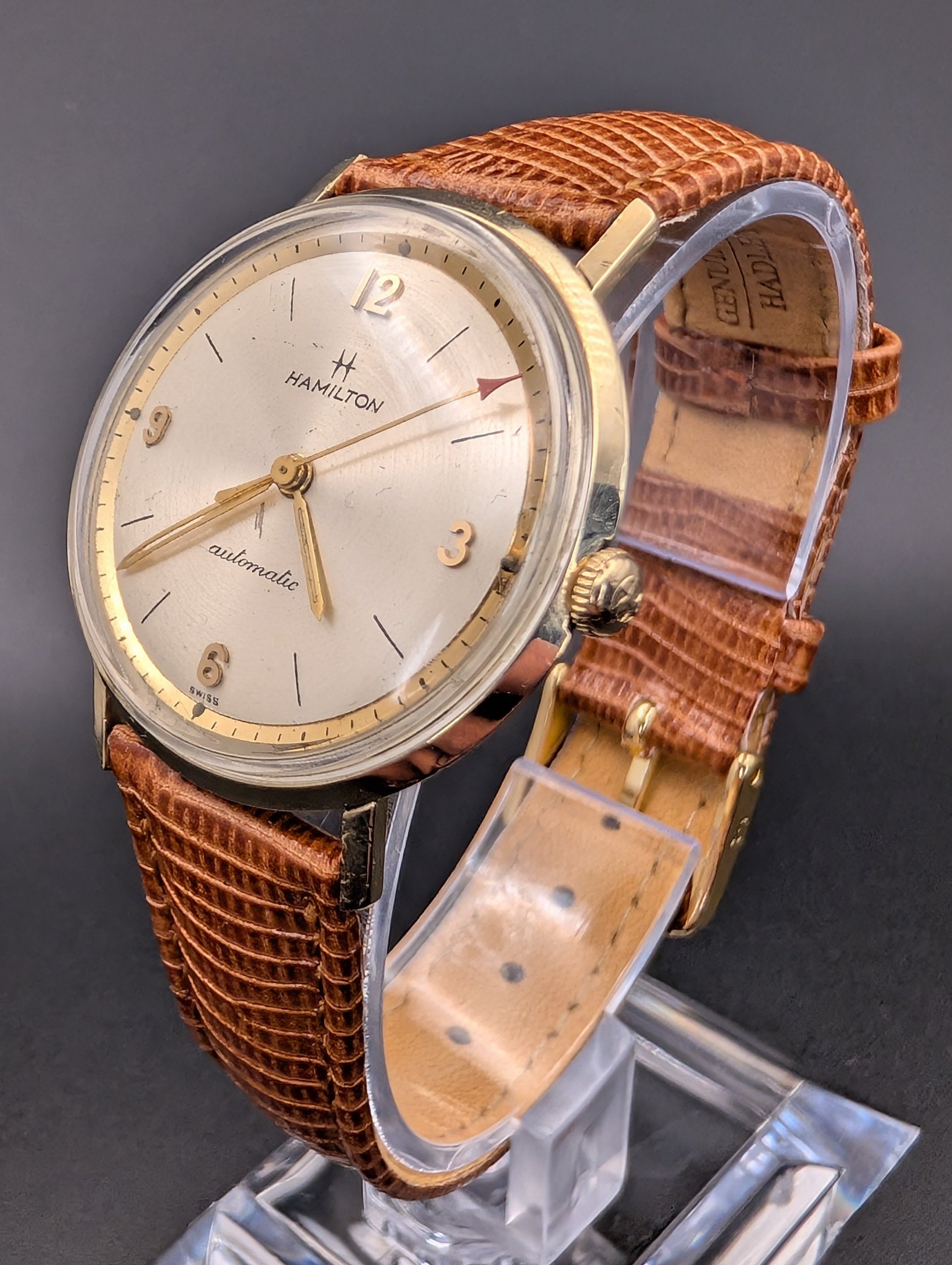 Hamilton Automatic (1960s) Vintage Watch in 10k Yellow Gold Plated