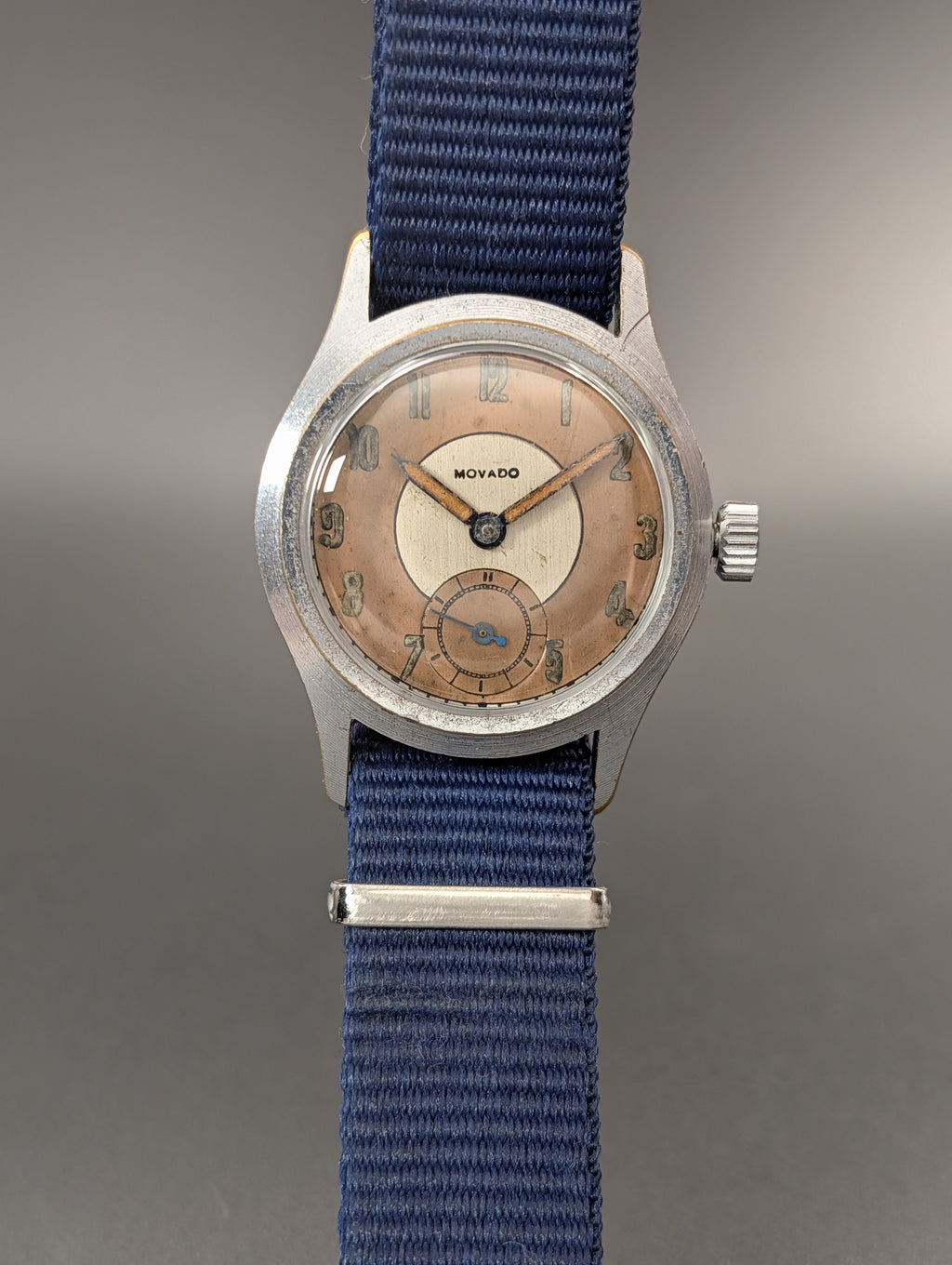 Vintage Movado Small Seconds Mechanical Watch