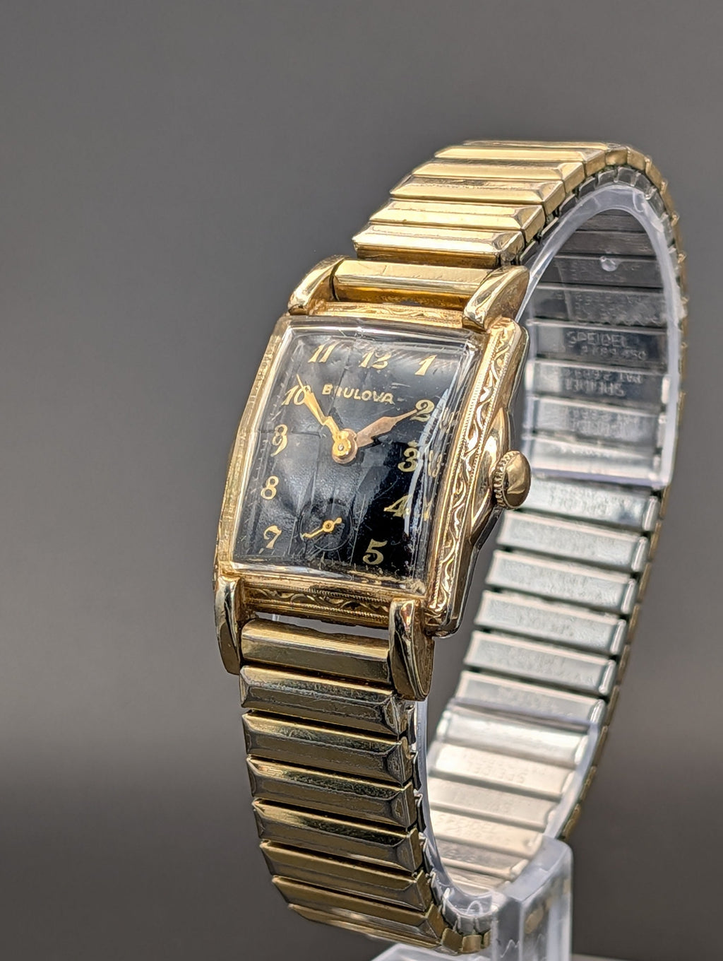 Bulova Evening Star (1951) Vintage Art Deco 10k Rolled Gold Watch