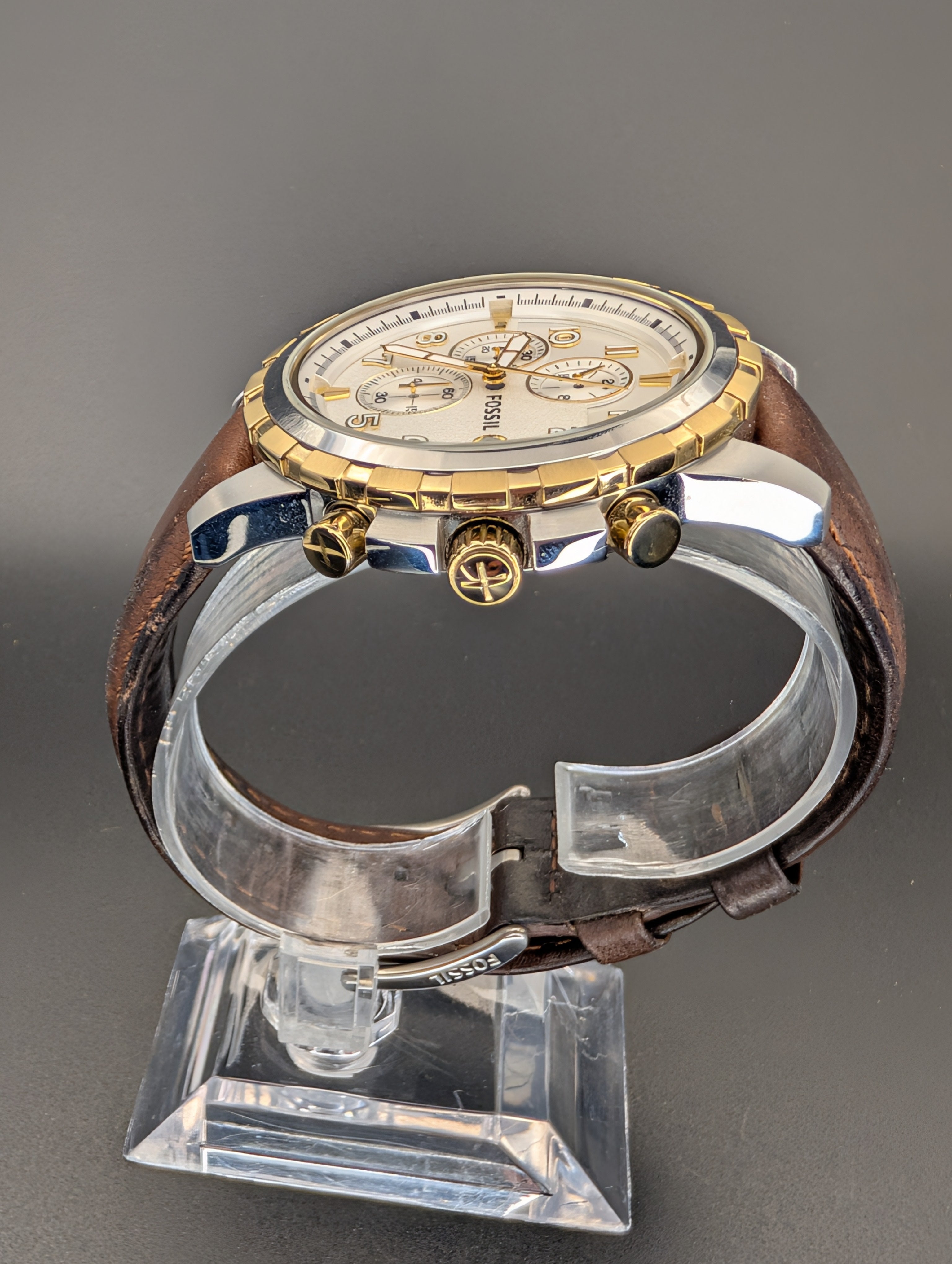 Fossil "Dean" Chronograph Quartz Watch ref. FS4788