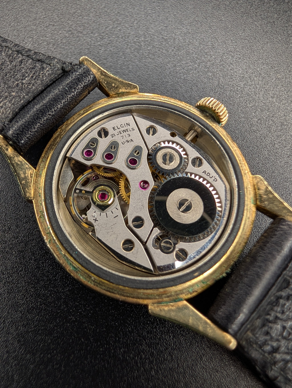 Lord Elgin Clubman (1950s) Mechanical Vintage Watch w/ Small Seconds