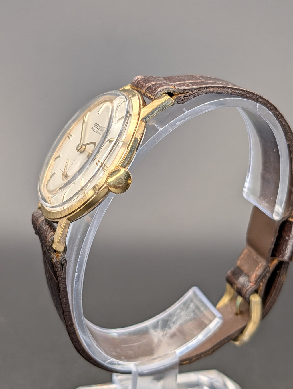 Gruen Precision "James Bond" (1960s) Mechanical Watch w/ Small Seconds