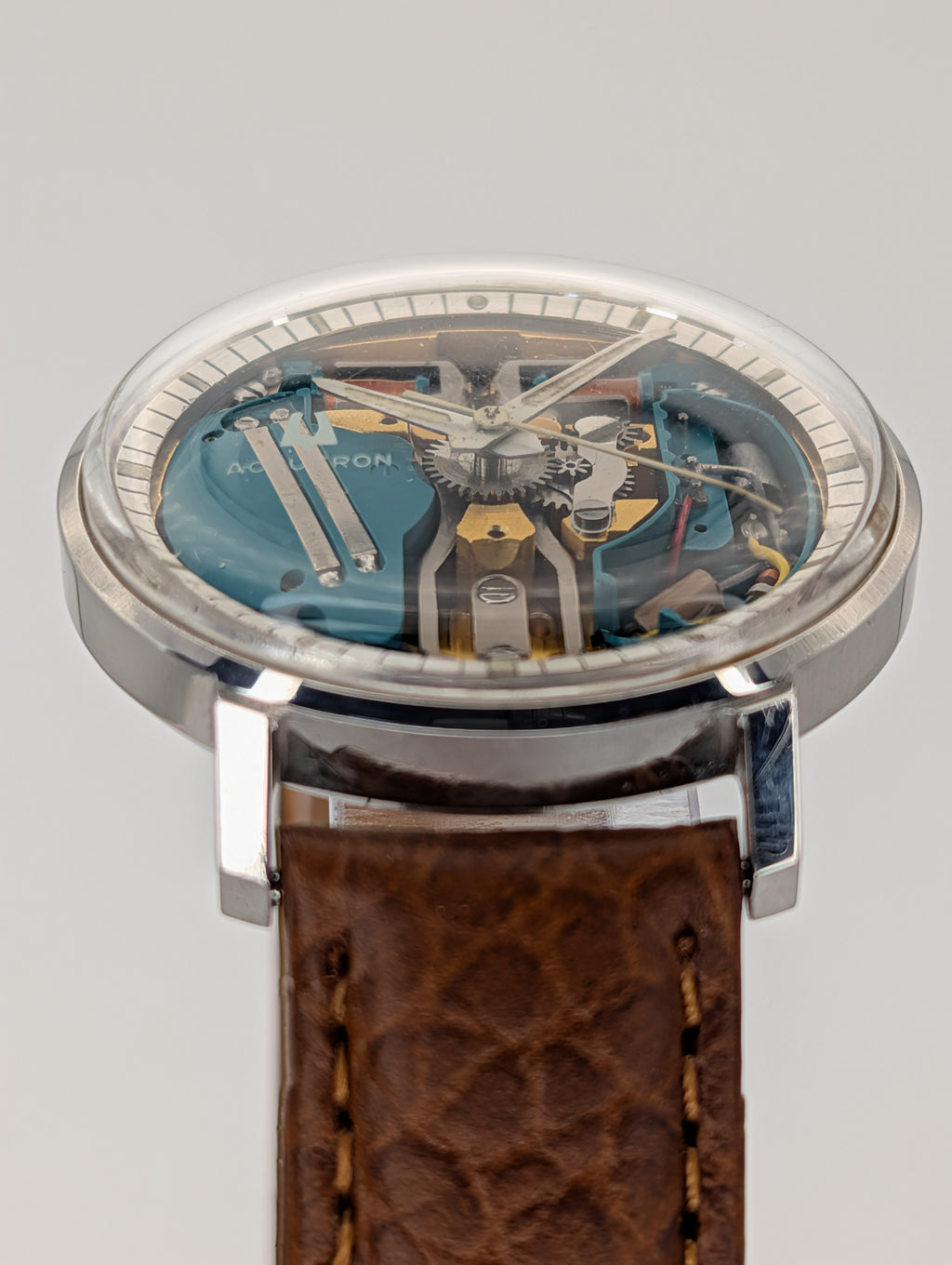 Accutron Spaceview (1970) Vintage Watch w/ Tuning Fork Movement