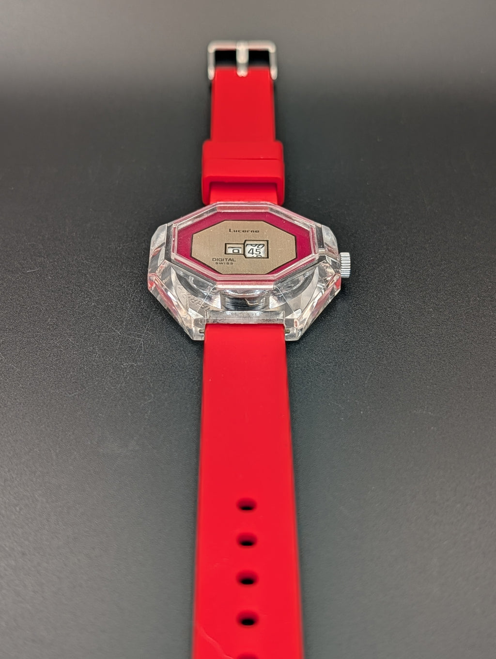 Lucerne Jump Hour Mechanical Vintage Watch
