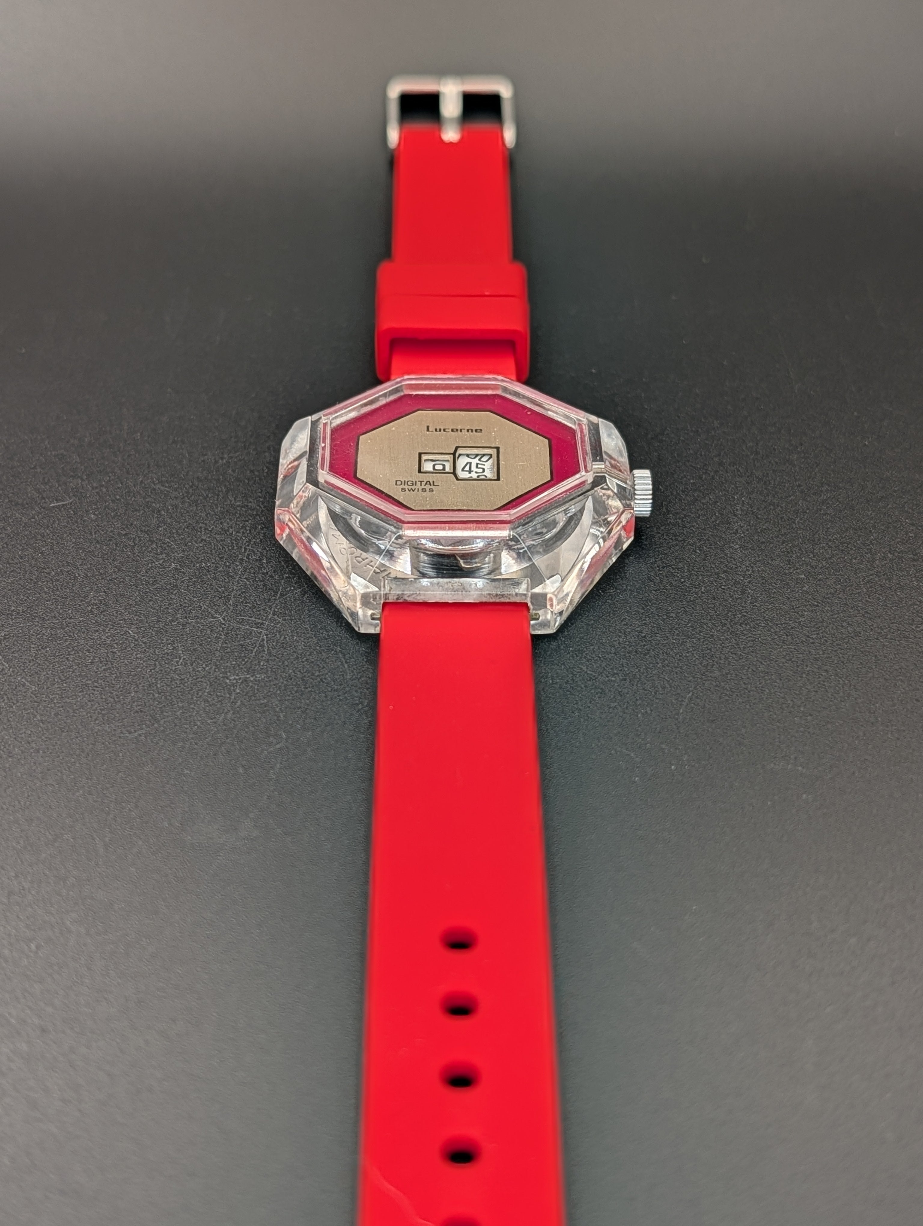 Lucerne Jump Hour Mechanical Vintage Watch
