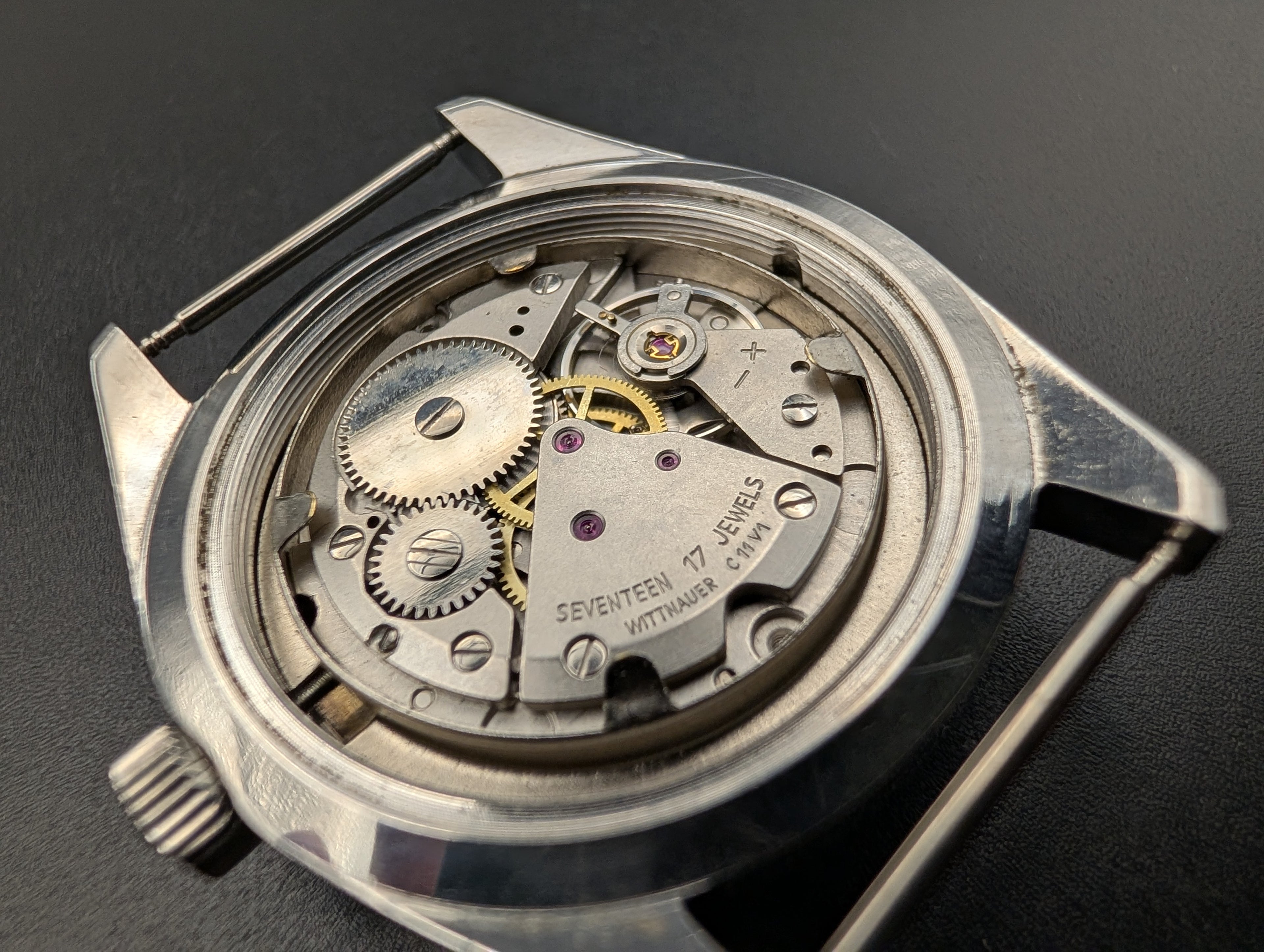 Wittnauer Diver (1980s) Mechanical Vintage Watch w/ "Coke" Bezel
