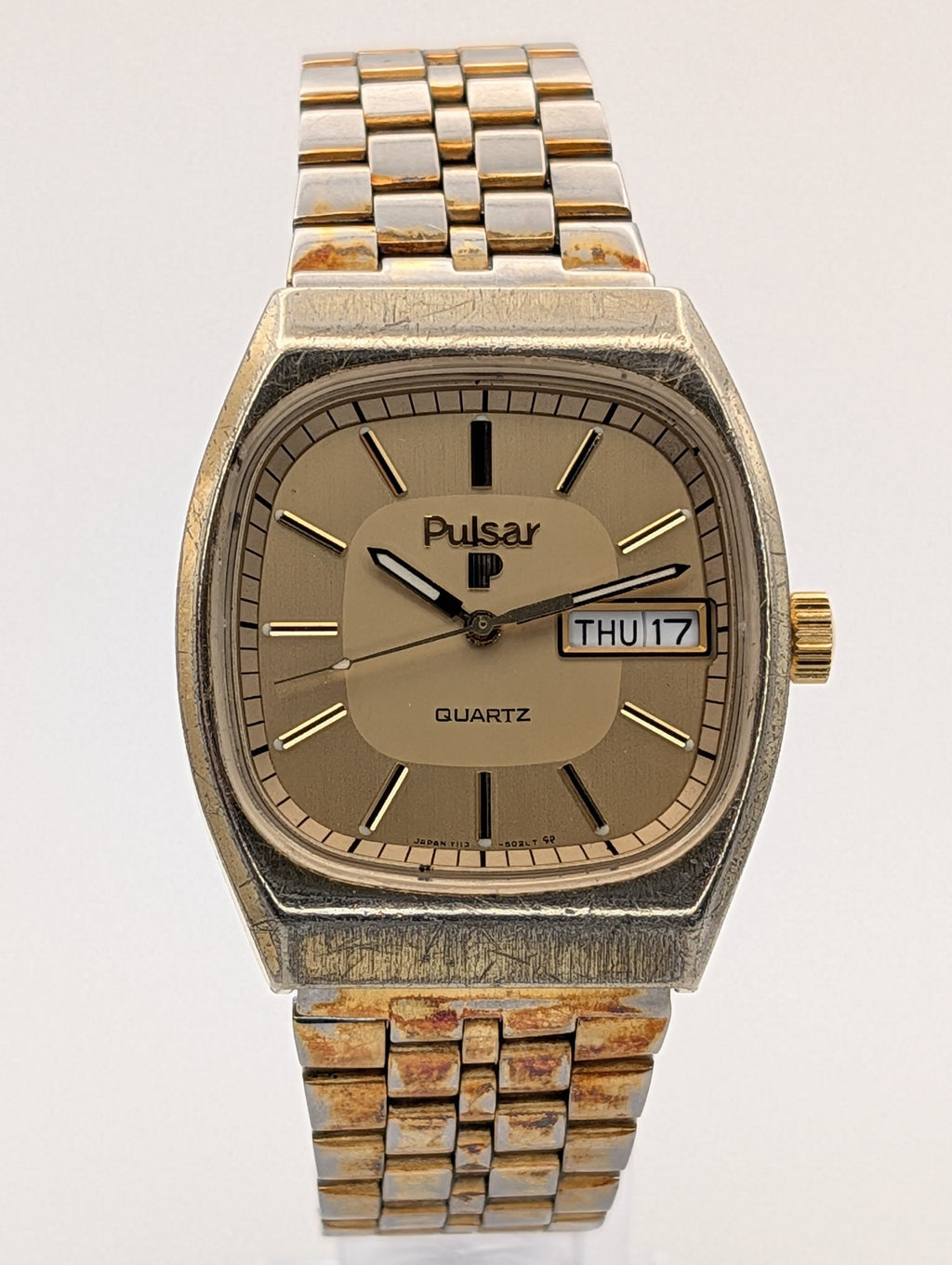 Pulsar Quartz Vintage Watch