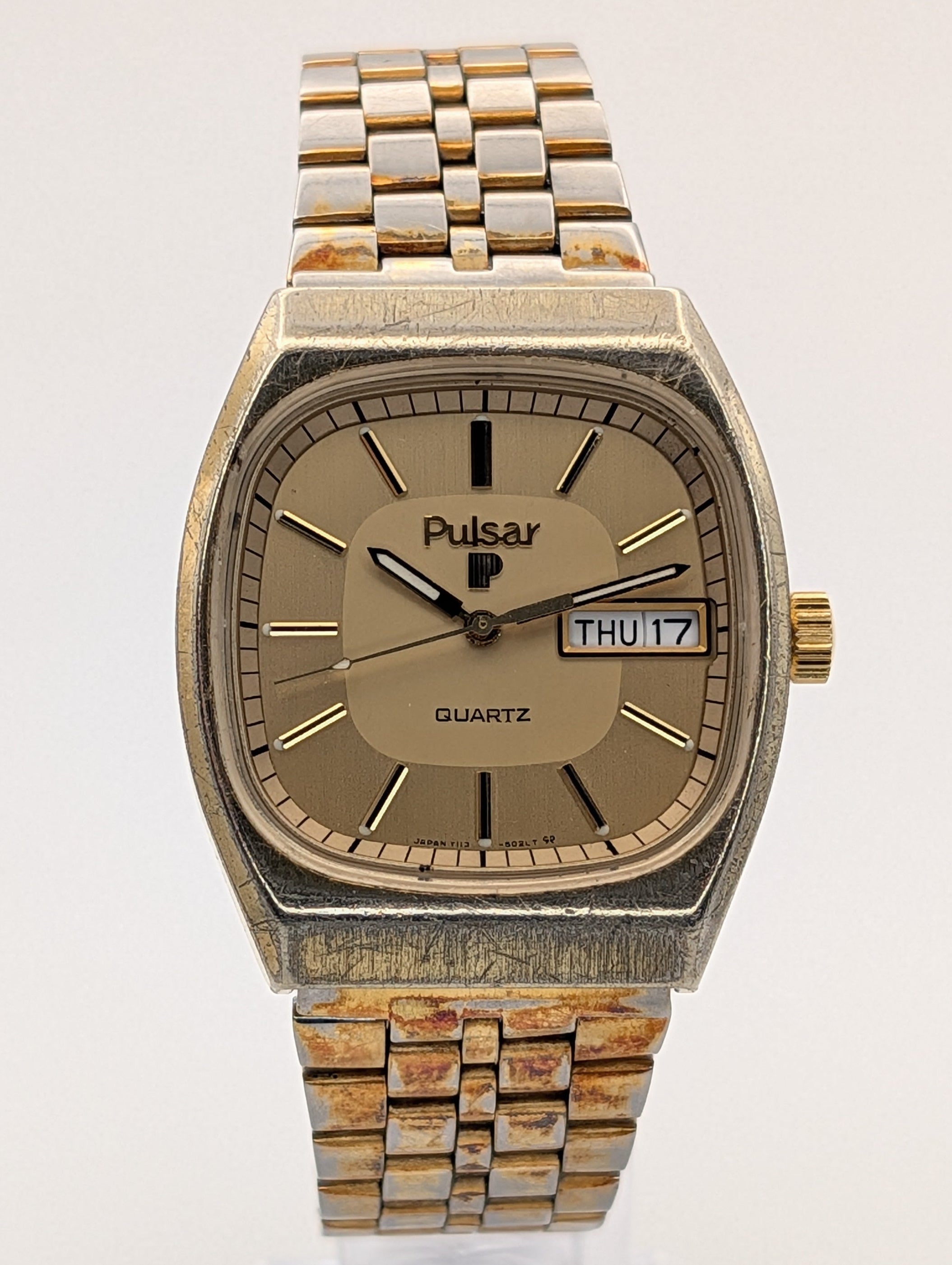 Pulsar Quartz Vintage Watch