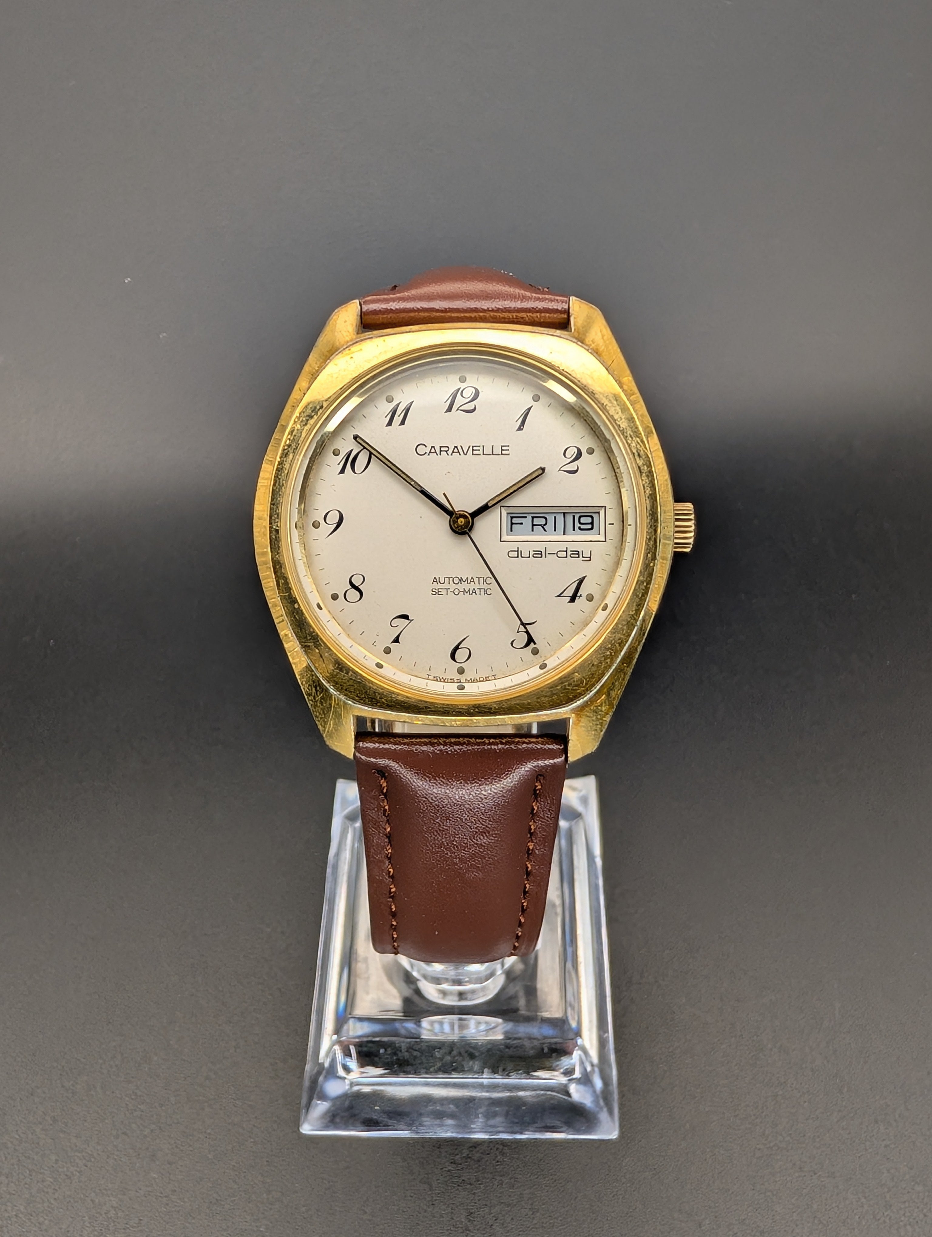 Caravelle Set-o-Matic (1978) Automatic Vintage Watch