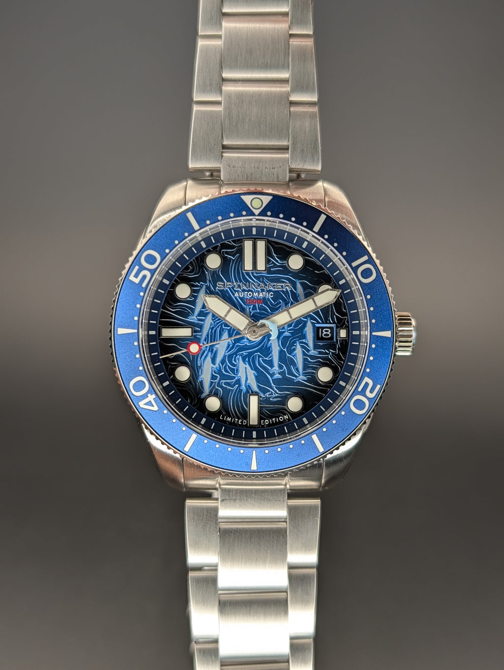 Spinnaker Croft Special Edition Dolphin Project Automatic Watch *New in Box*